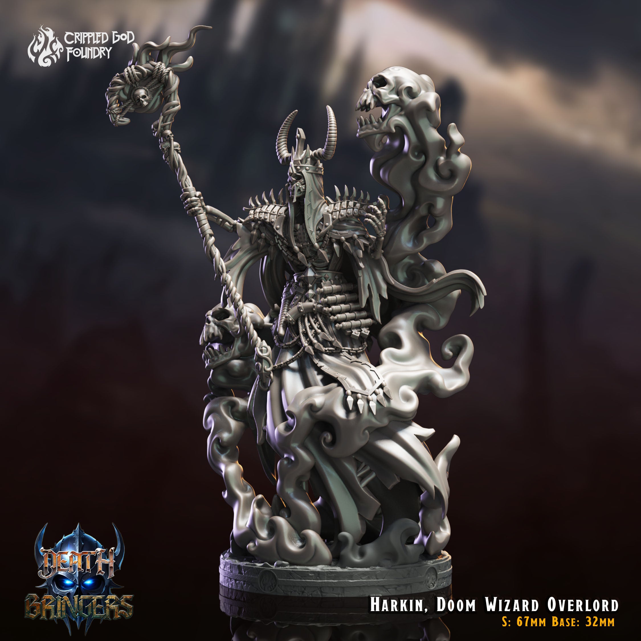 Harkin- Doom Wizard Overlord - aus der Reihe Death Bringers von Crippled God Foundry