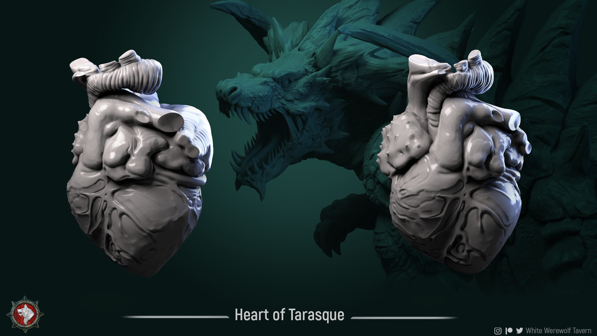 Heart of Tarasque - aus der Reihe 4 Elements von White Werewolf Tavern