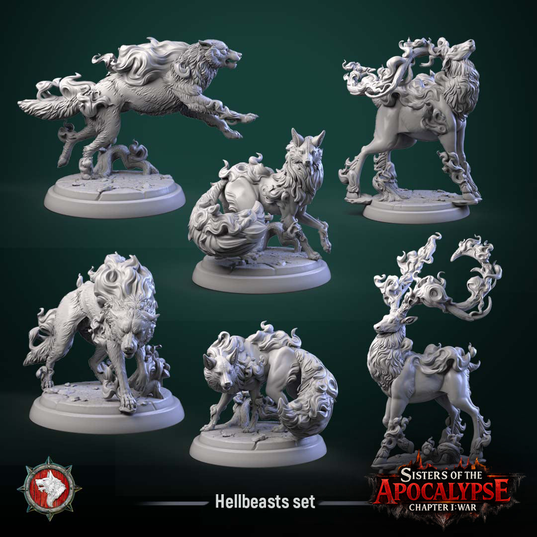 Hellbeasts - Sisters of the Apocalypse - War - White Werewolf Tavern