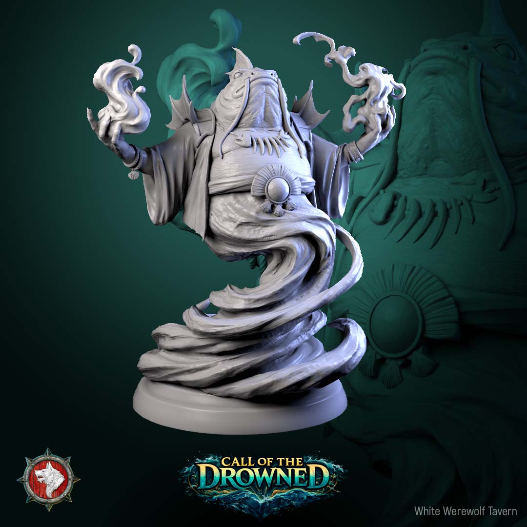 Brine Born Prophet - Call of the Drowned - White Werewolf Tavern