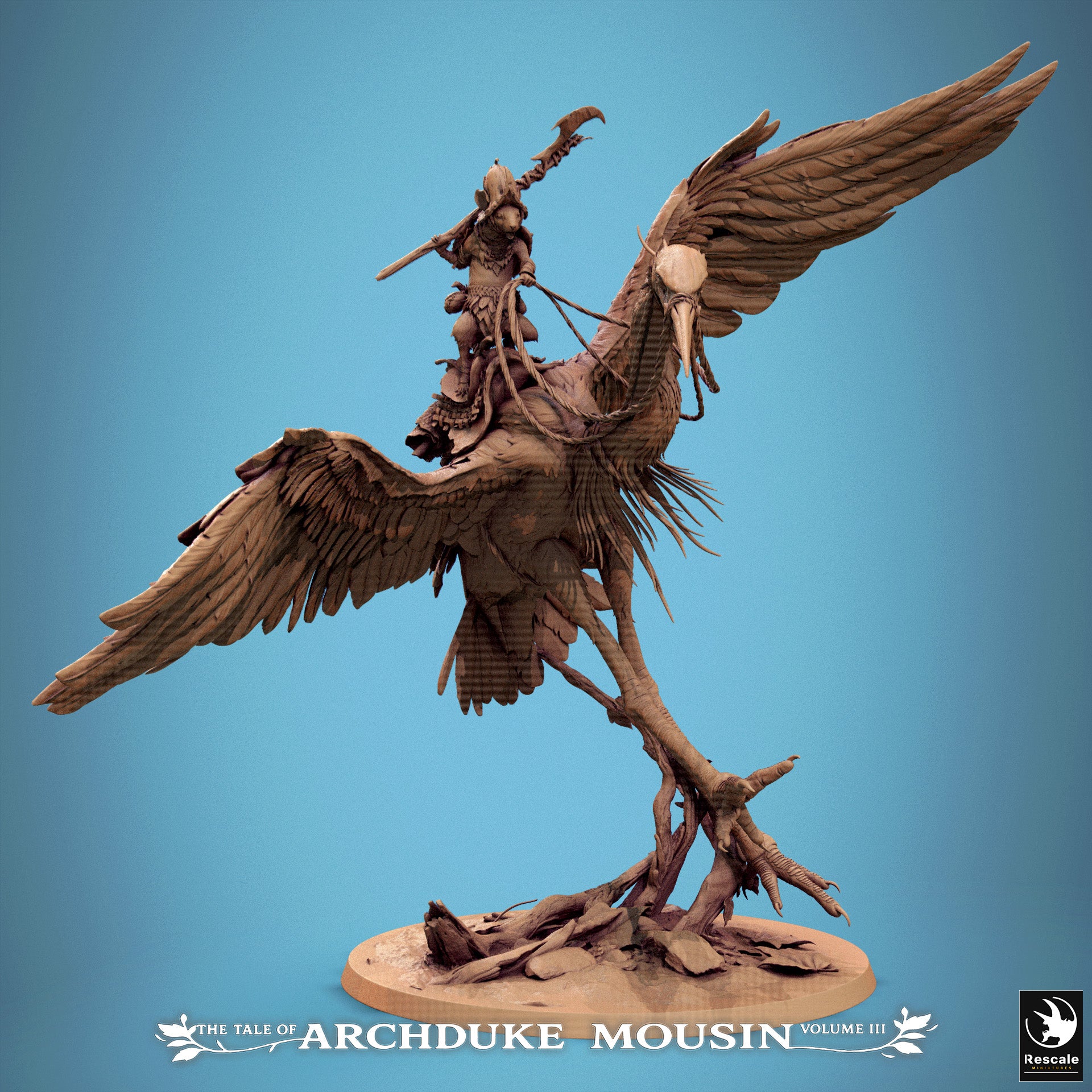 Mouse on Heron Landing - Tales of Archduke Mousin III - Rescale Miniatures