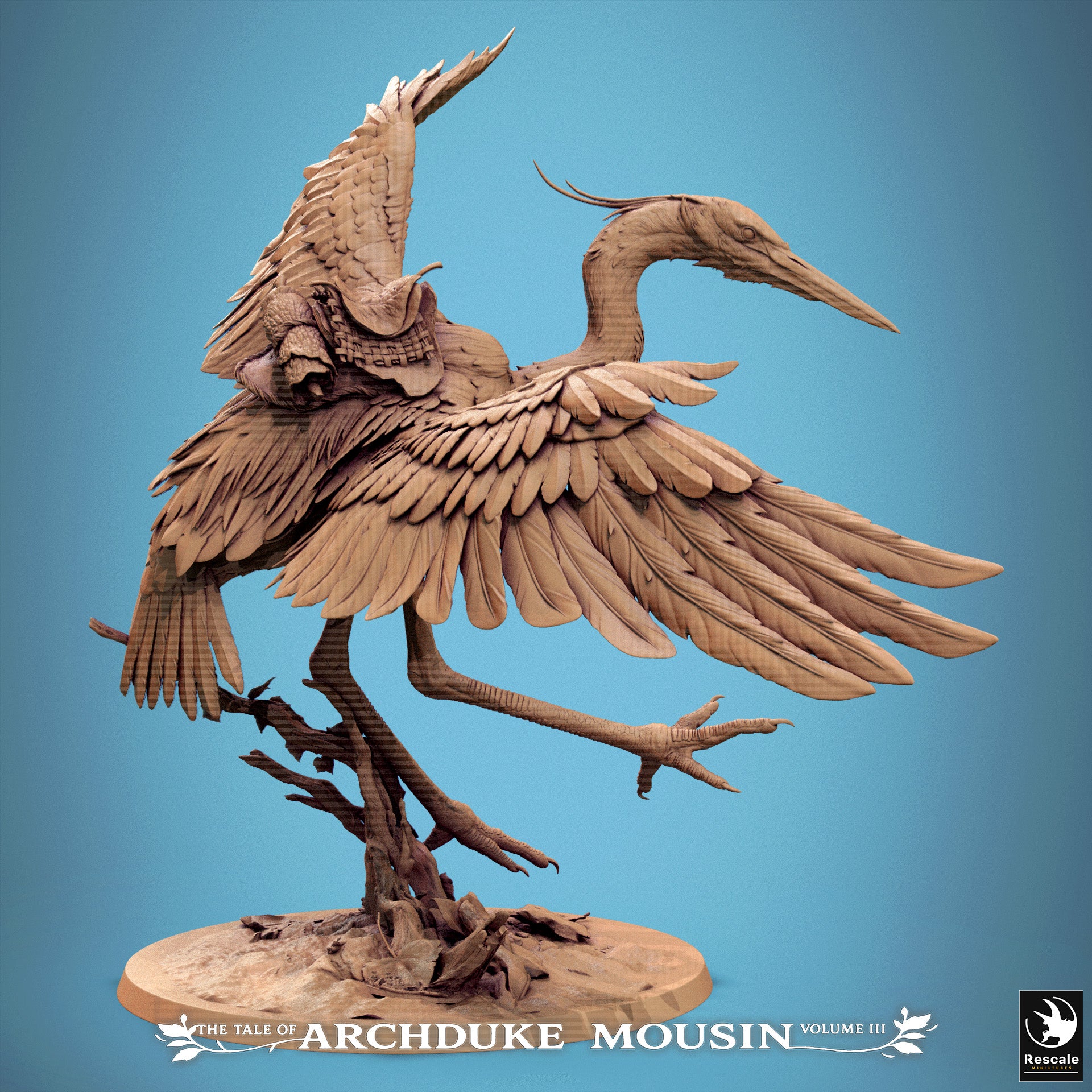 Mouse on Heron Landing - Tales of Archduke Mousin III - Rescale Miniatures