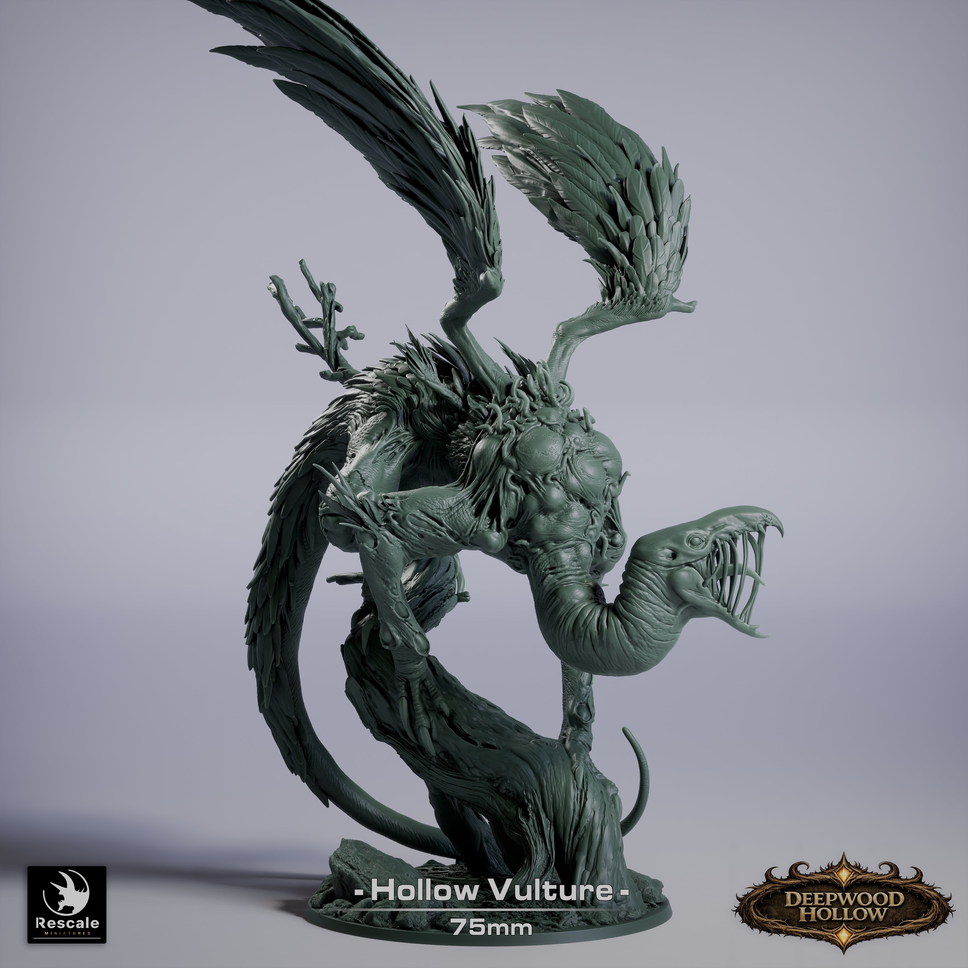 Hollow Vulture- Deepwood Hollow - Rescale Miniatures