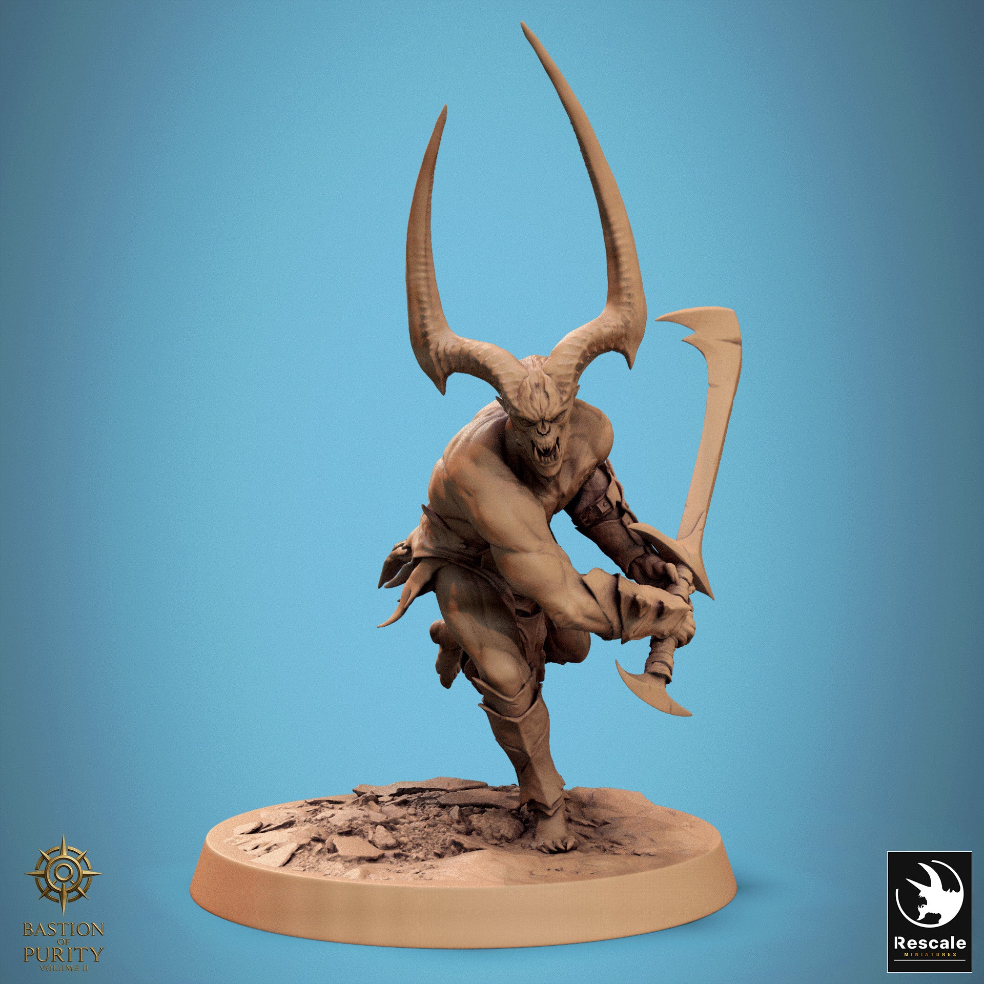 Horned Blade - aus der Reihe Legion of the Damned von Rescale Miniatures
