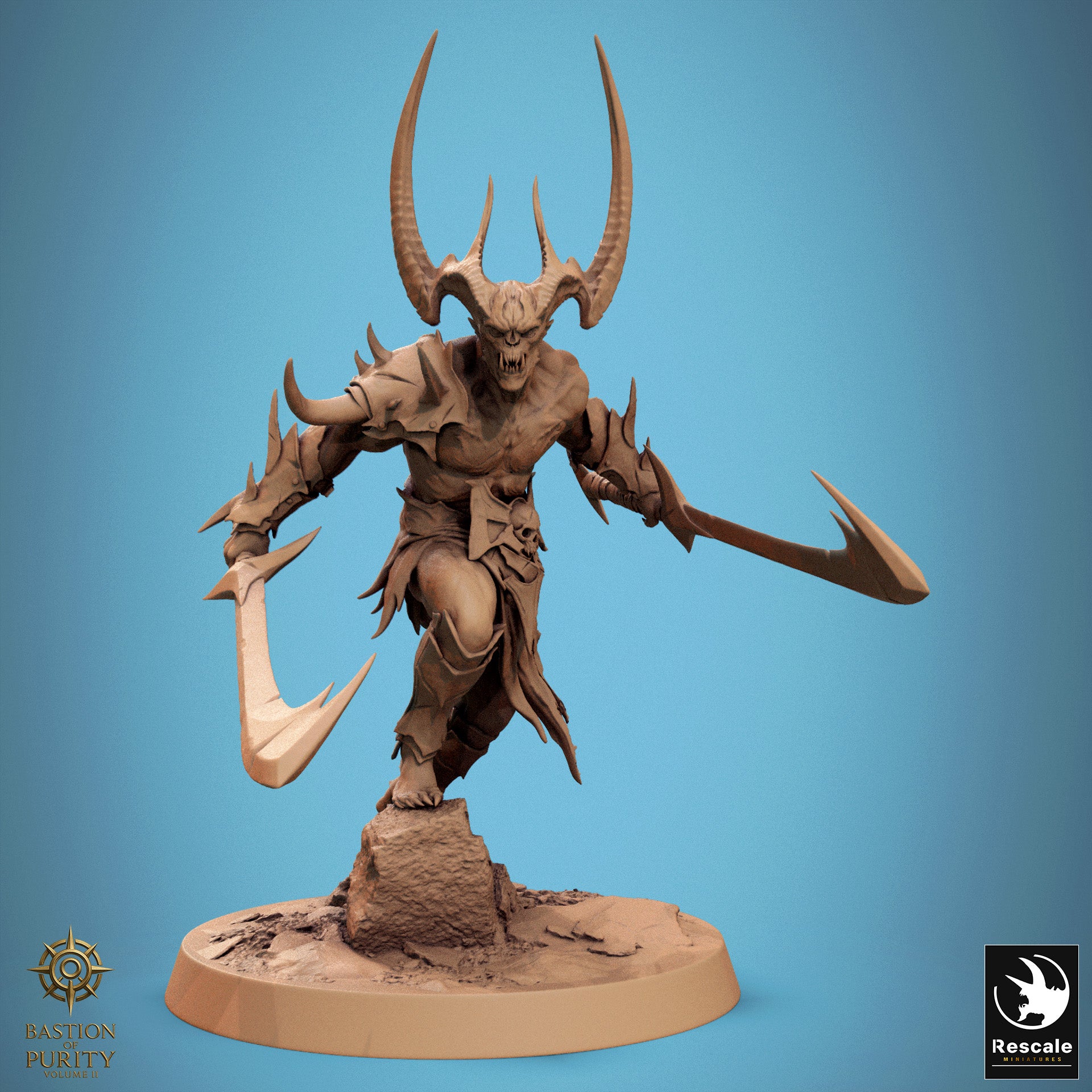 Horned Blade - aus der Reihe Legion of the Damned von Rescale Miniatures