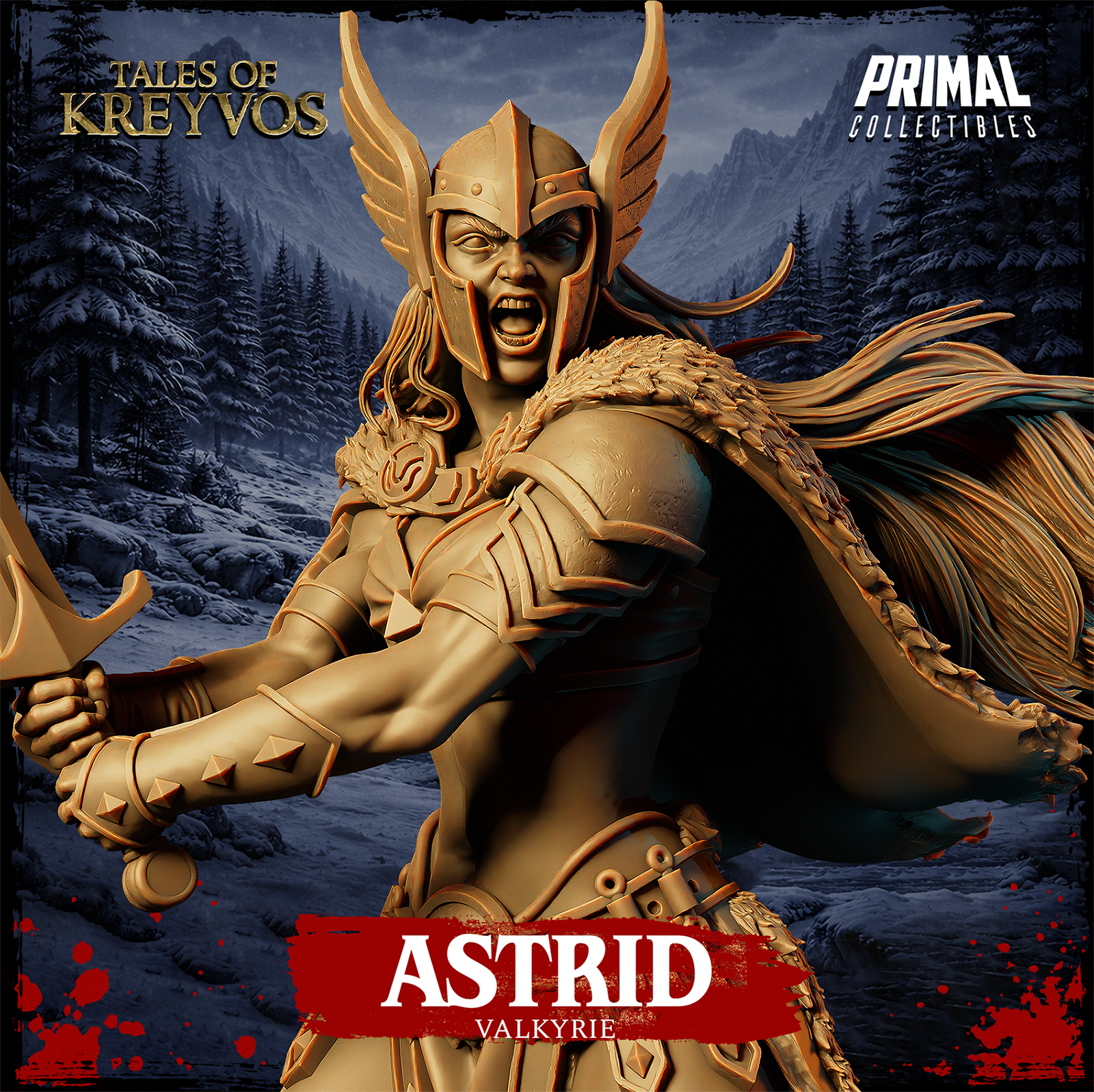 Valkyrie Astrid - Tales of Kreyvos - Primal Collectibles