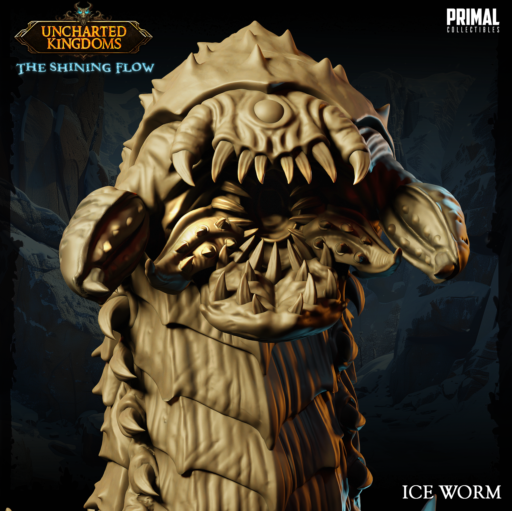 Ice Worm - Uncharted Kingdoms/ The Shining Flow - Primal Collectibles