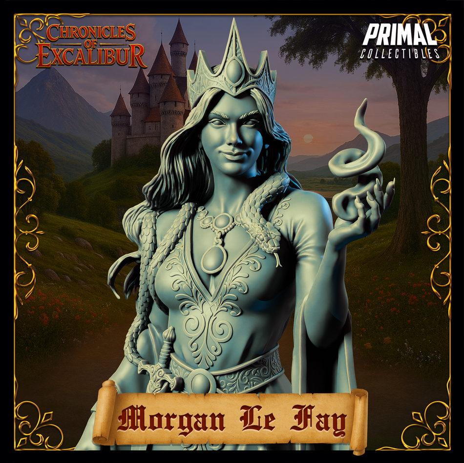 Witch Morgan Le Fag- Chronicles of Excalibur - Primal Collectibles