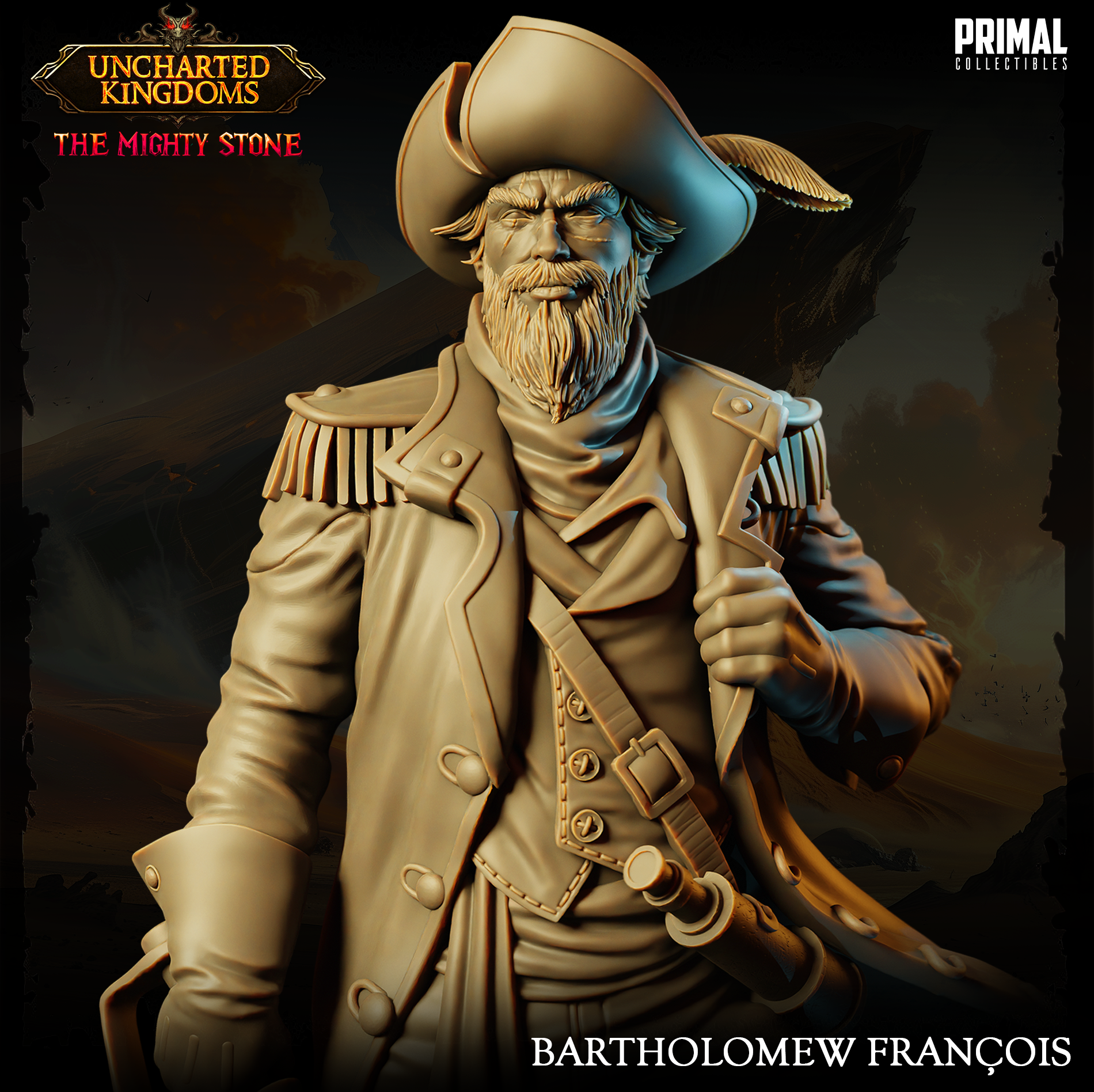 Bartholomew Francois - Uncharted Kingdoms/ The Mighty Stone - Primal Collectibles