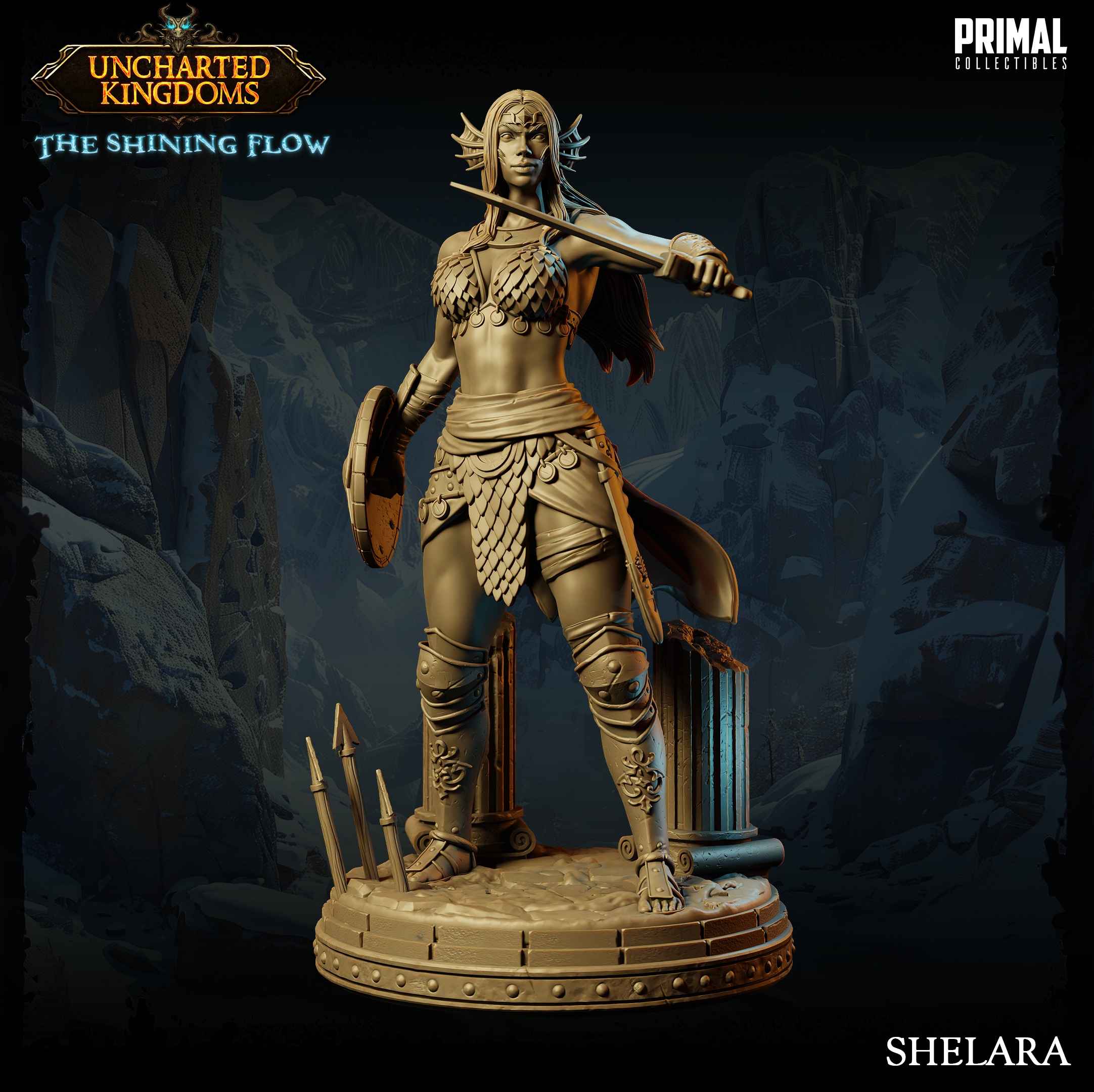 Shelara - Uncharted Kingdoms/ The Shining Flow - Primal Collectibles