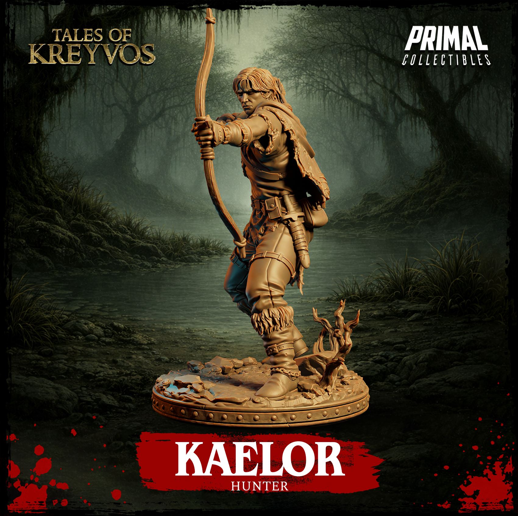 Hunter Kaelor - Tales of Kreyvos - Primal Collectibles