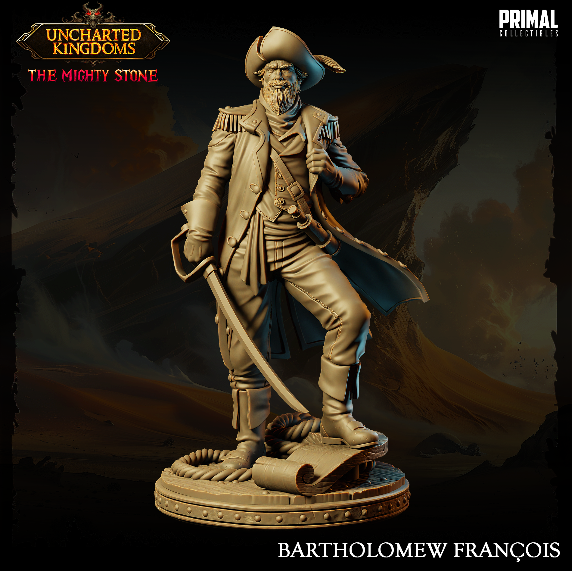 Bartholomew Francois - Uncharted Kingdoms/ The Mighty Stone - Primal Collectibles