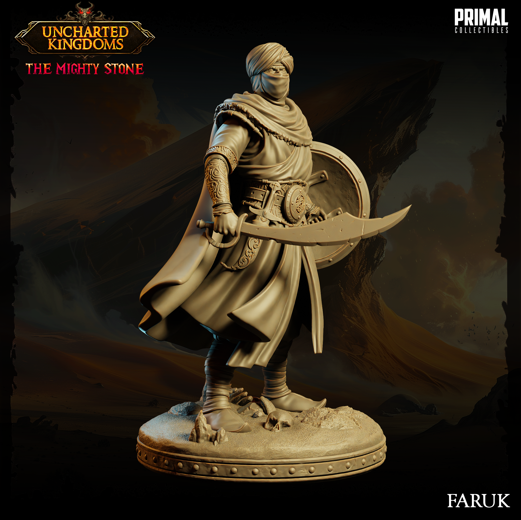 Faruk - Uncharted Kingdoms/ The Mighty Stone - Primal Collectibles