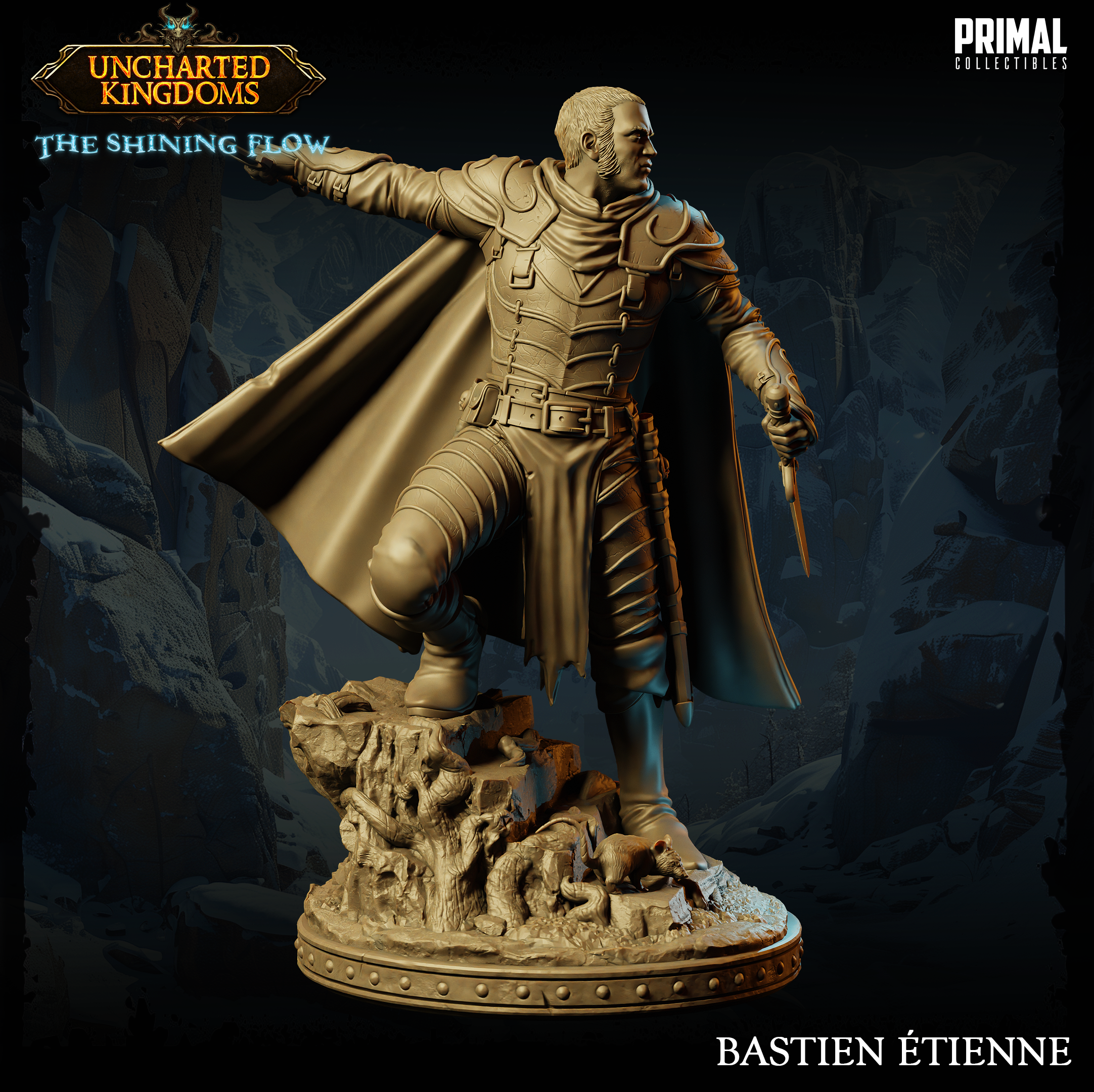 Assassin Bastien - Uncharted Kingdoms/ The Shining Flow - Primal Collectibles