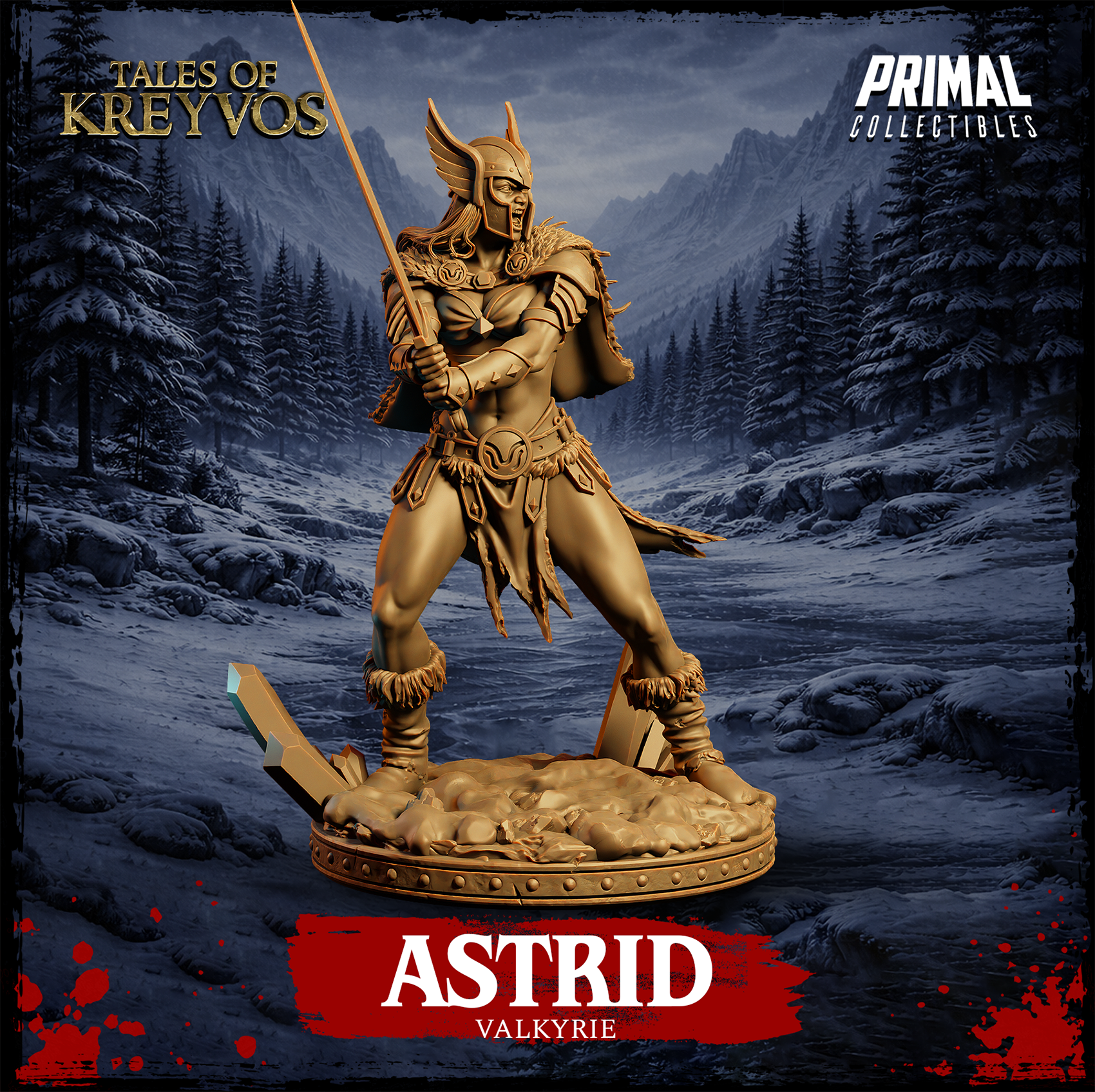 Valkyrie Astrid - Tales of Kreyvos - Primal Collectibles