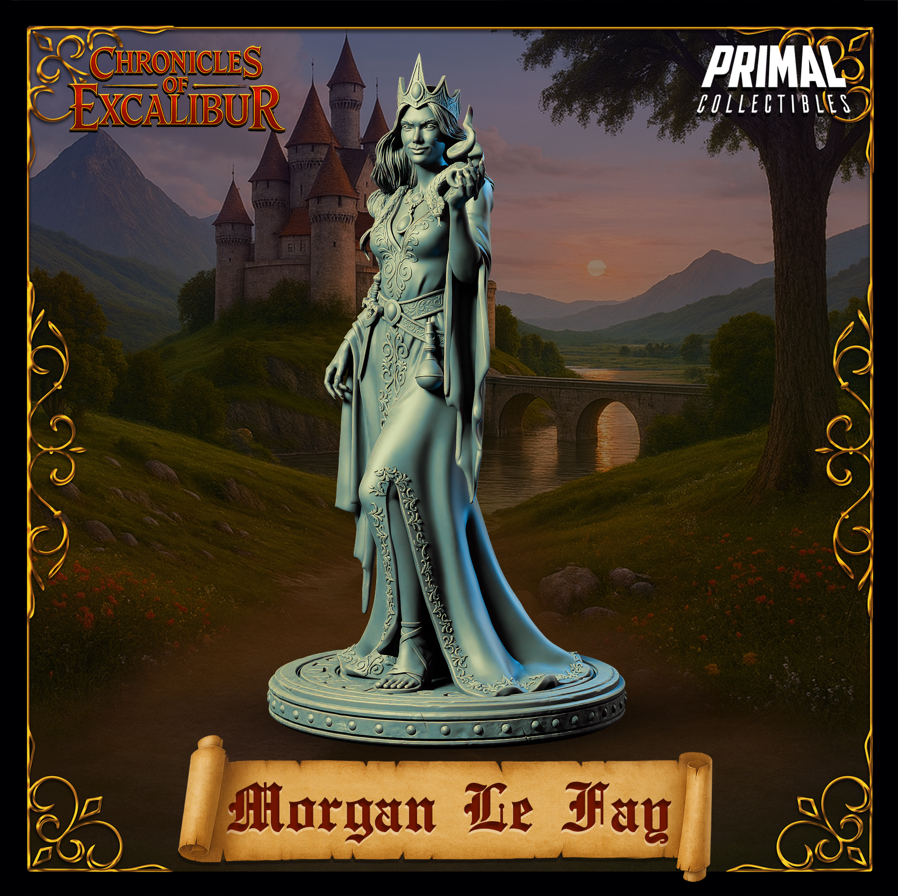 Witch Morgan Le Fag- Chronicles of Excalibur - Primal Collectibles