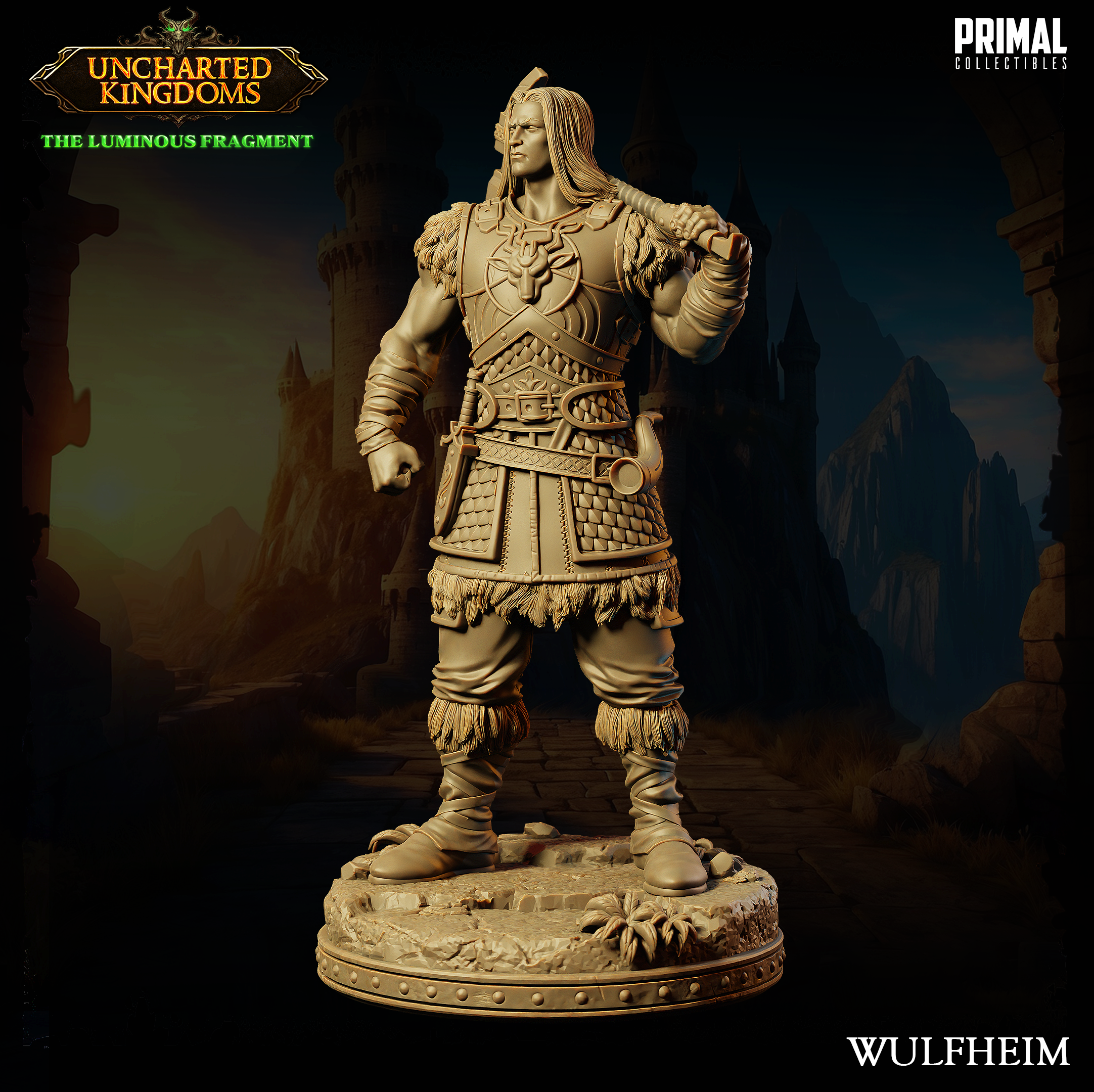 Barbarian Wulfheim - Uncharted Kingdoms/ The Luminous Fragment - Primal Collectibles