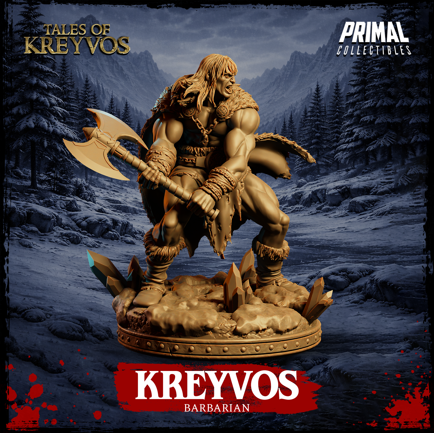 Northman Kreyvos - Tales of Lreyvos - Primal Collectibles