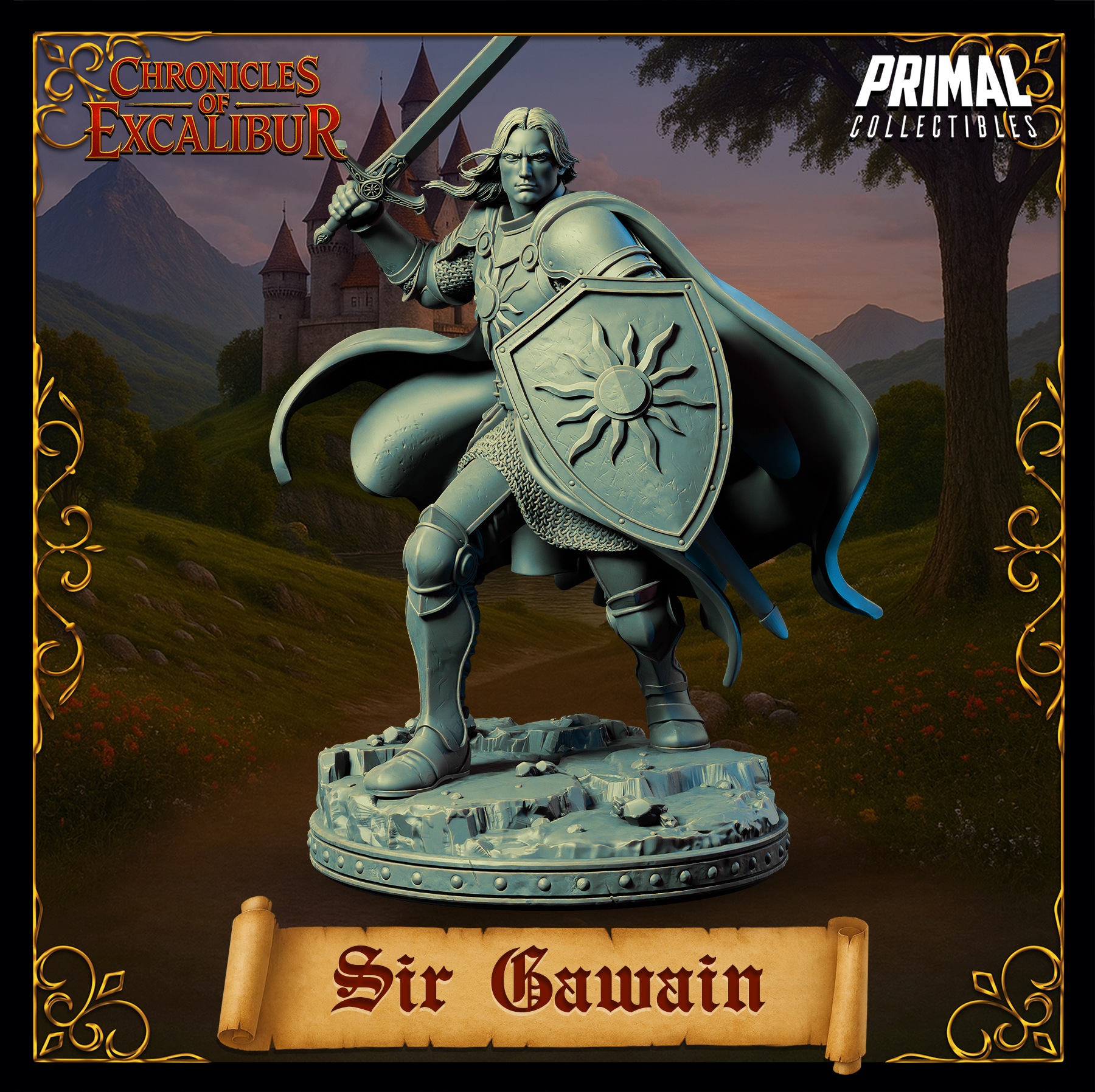 Knight Sir Gawain - Chronicles of Excalibur - Primal Collectibles
