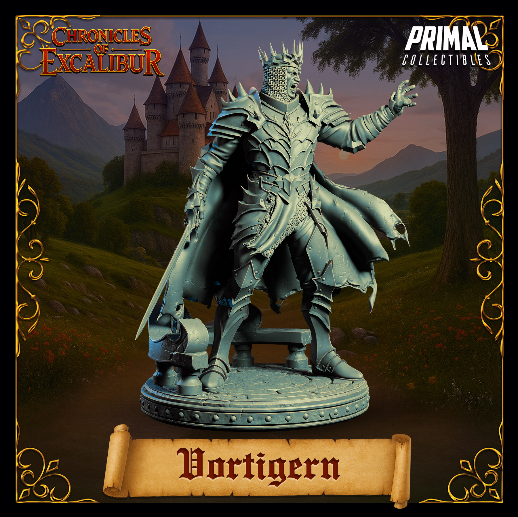 King Vortigern - aus der Reihe Chronicles of Excalibur von Primal Collectibles