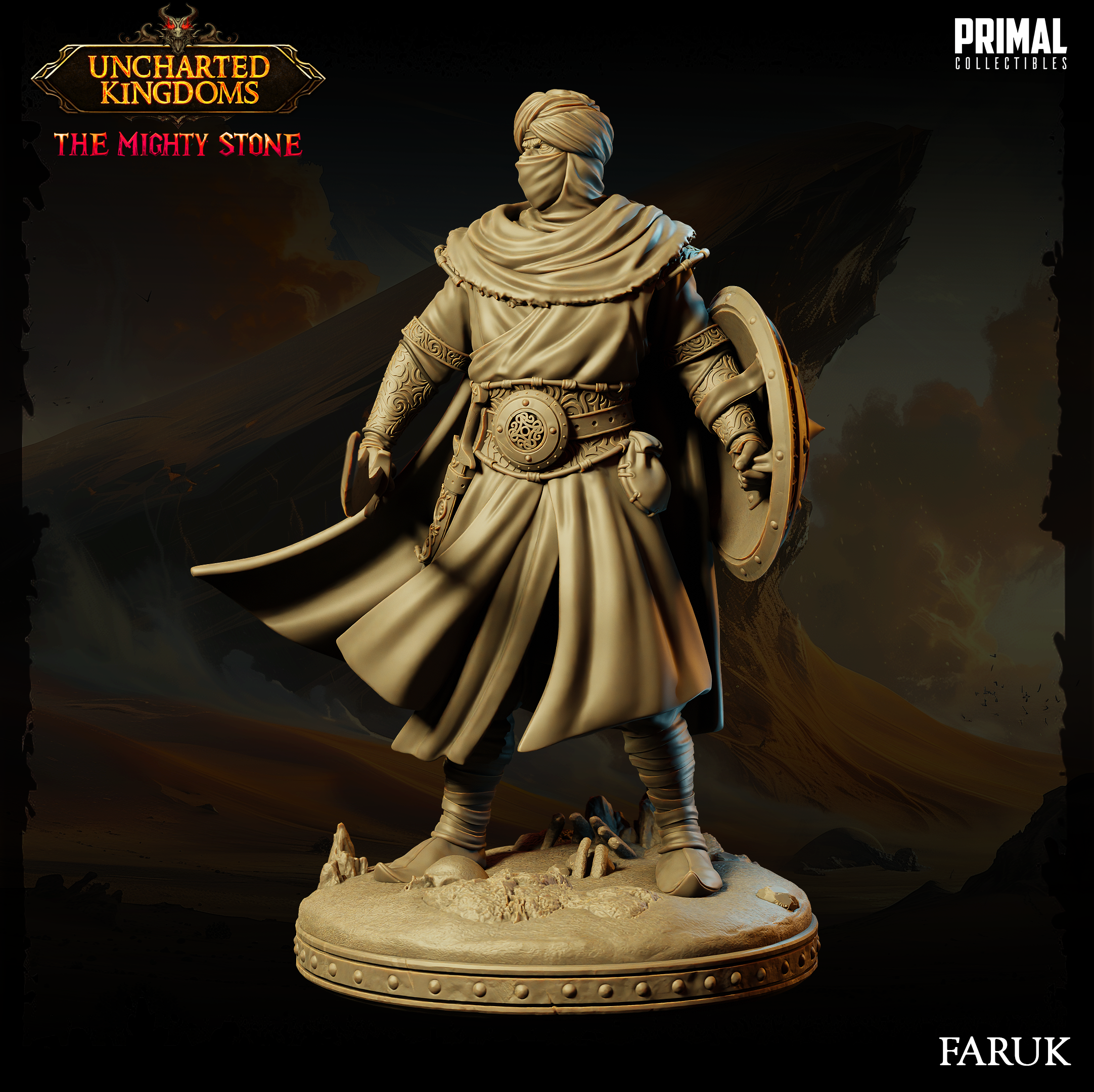 Faruk - Uncharted Kingdoms/ The Mighty Stone - Primal Collectibles