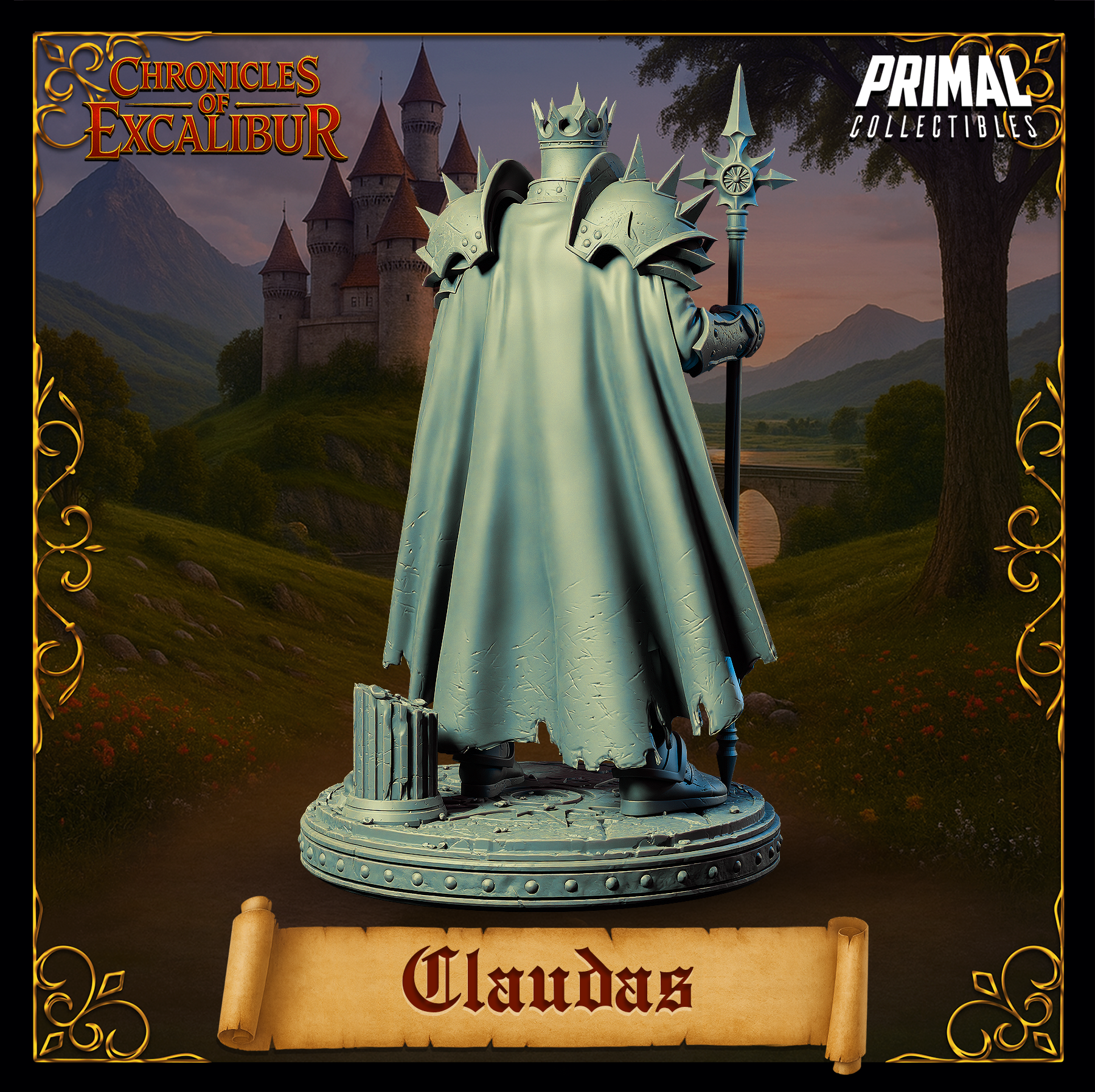 King Claudas - Chronicles of Excalibur - Primal Collectibles