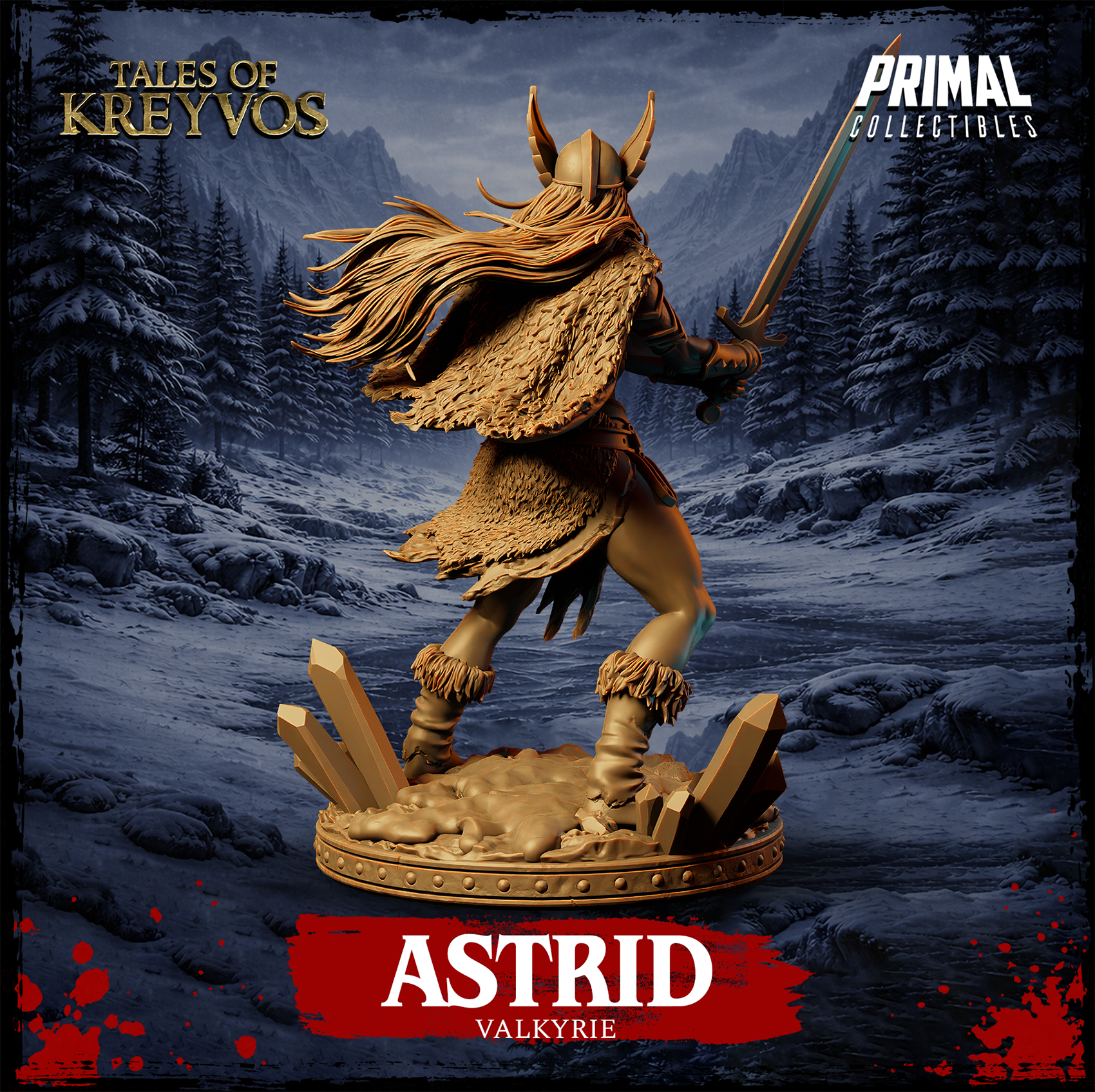 Valkyrie Astrid - Tales of Lreyvos - Primal Collectibles