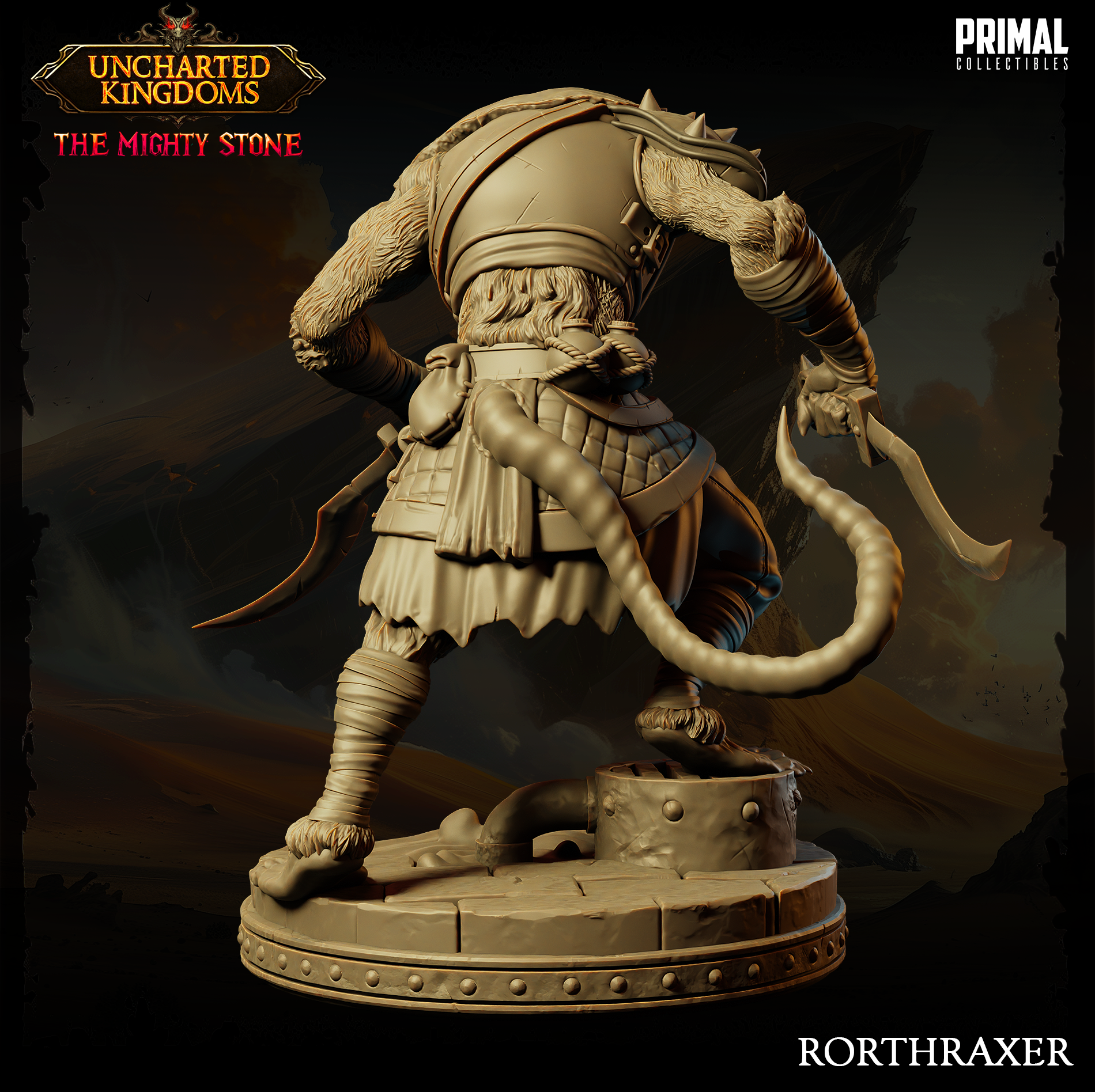 Wererats Army - aus der Reihe Uncharted Kingdoms/ The Mighty Stone von Primal Collectibles