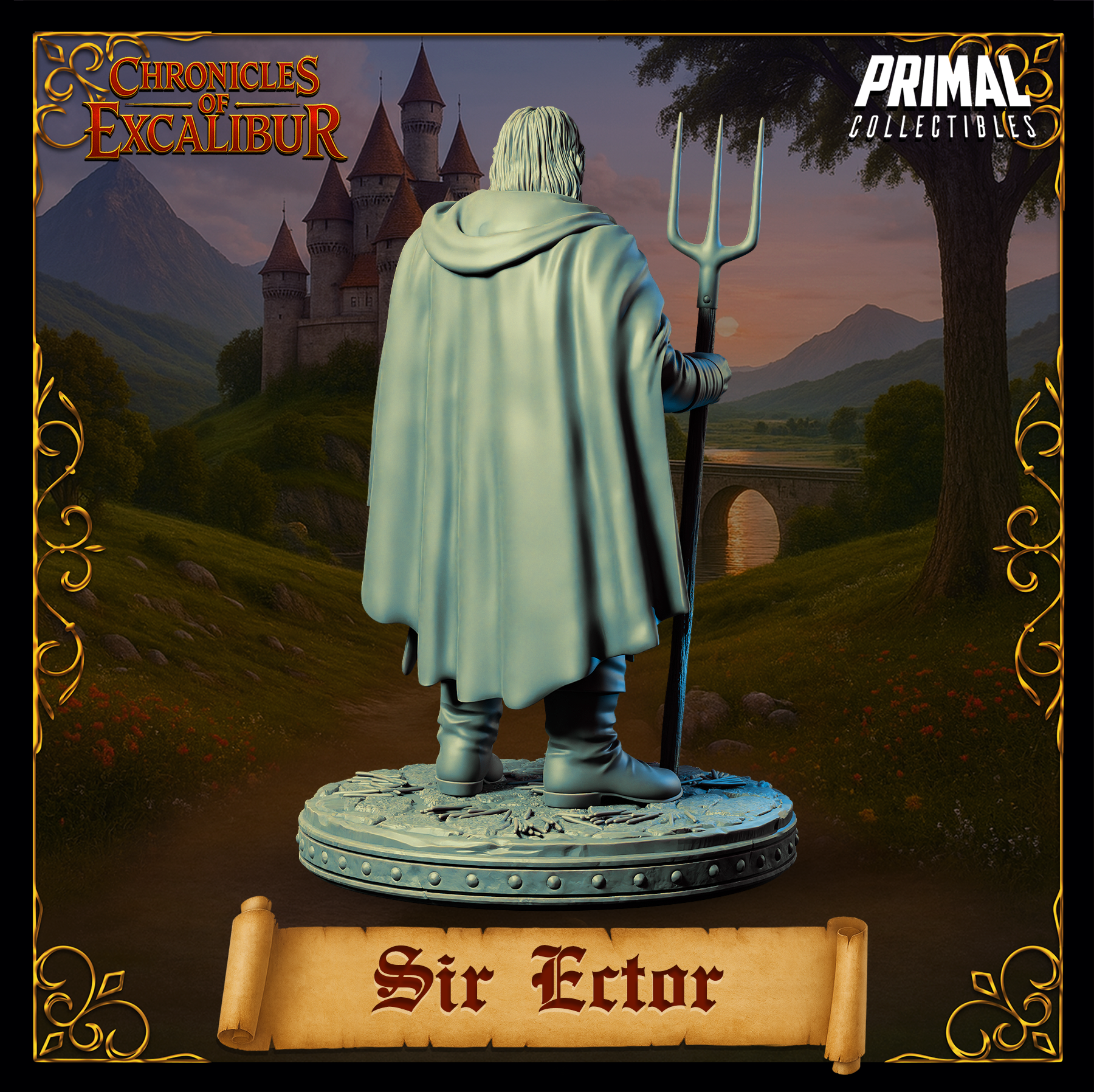 Knight Sir Ector - Chronicles of Excalibur - Primal Collectibles