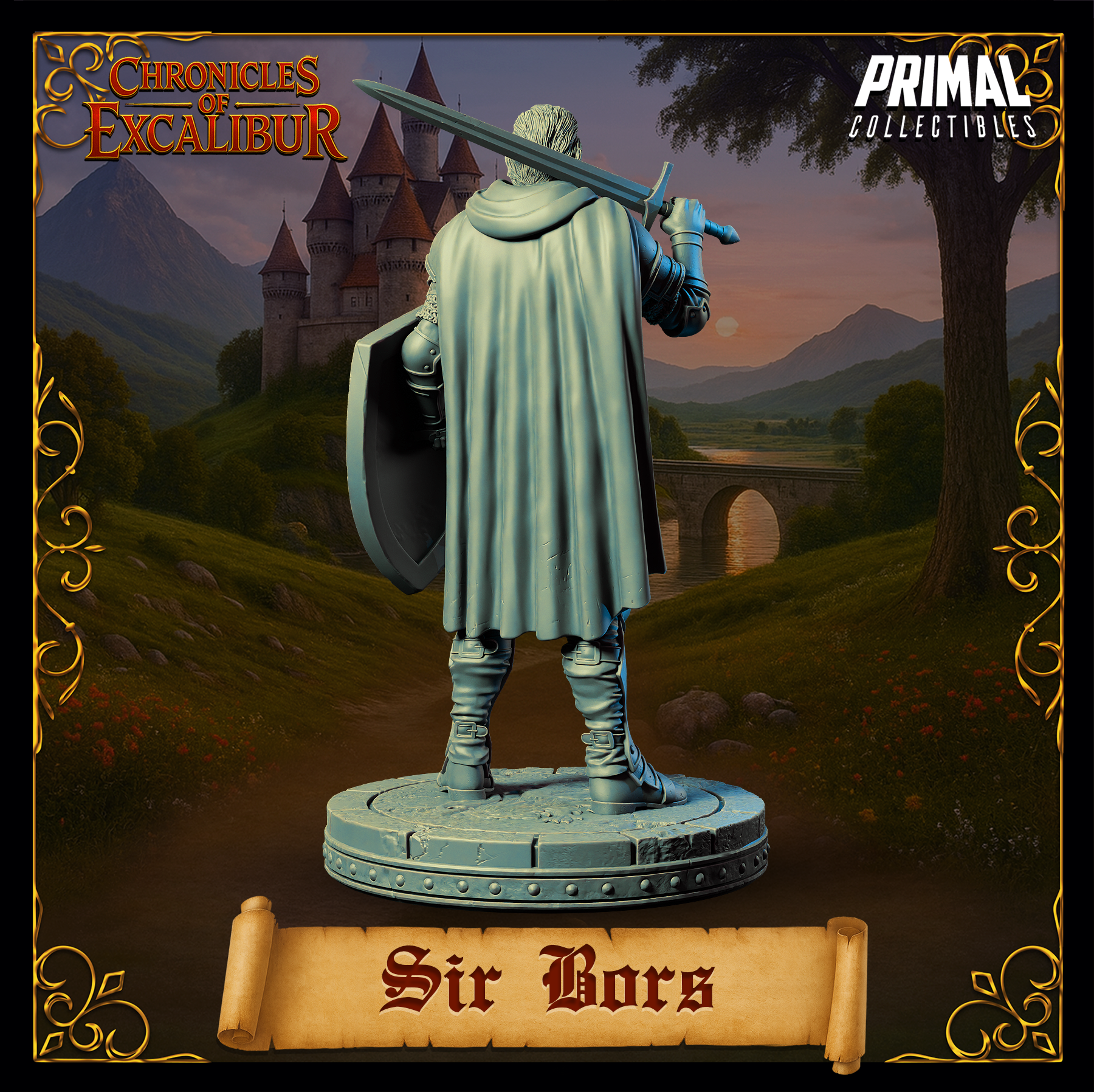 Knight Sir Bors - Chronicles of Excalibur - Primal Collectibles