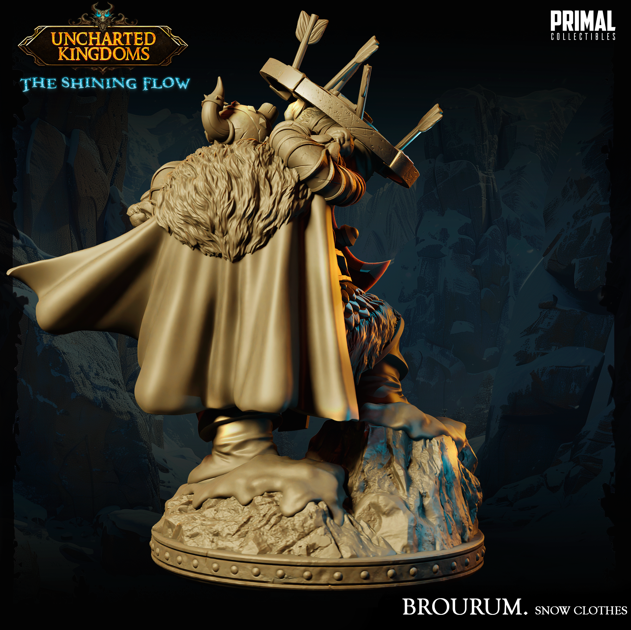 Dwarf Brourum - Uncharted Kingdoms/ The Shining Flow - Primal Collectibles