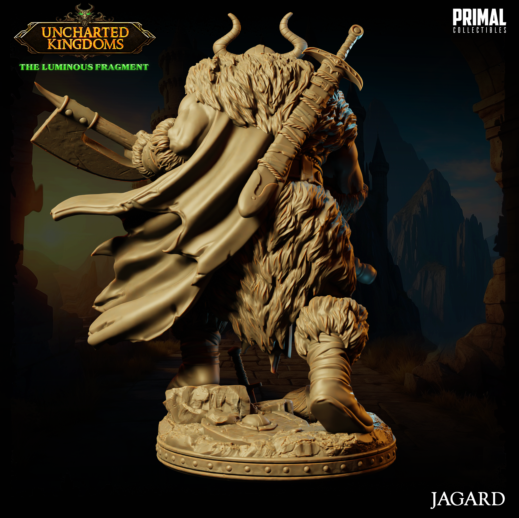 Barbarian King Jagard - Uncharted Kingdoms/ The Luminous Fragment - Primal Collectibles