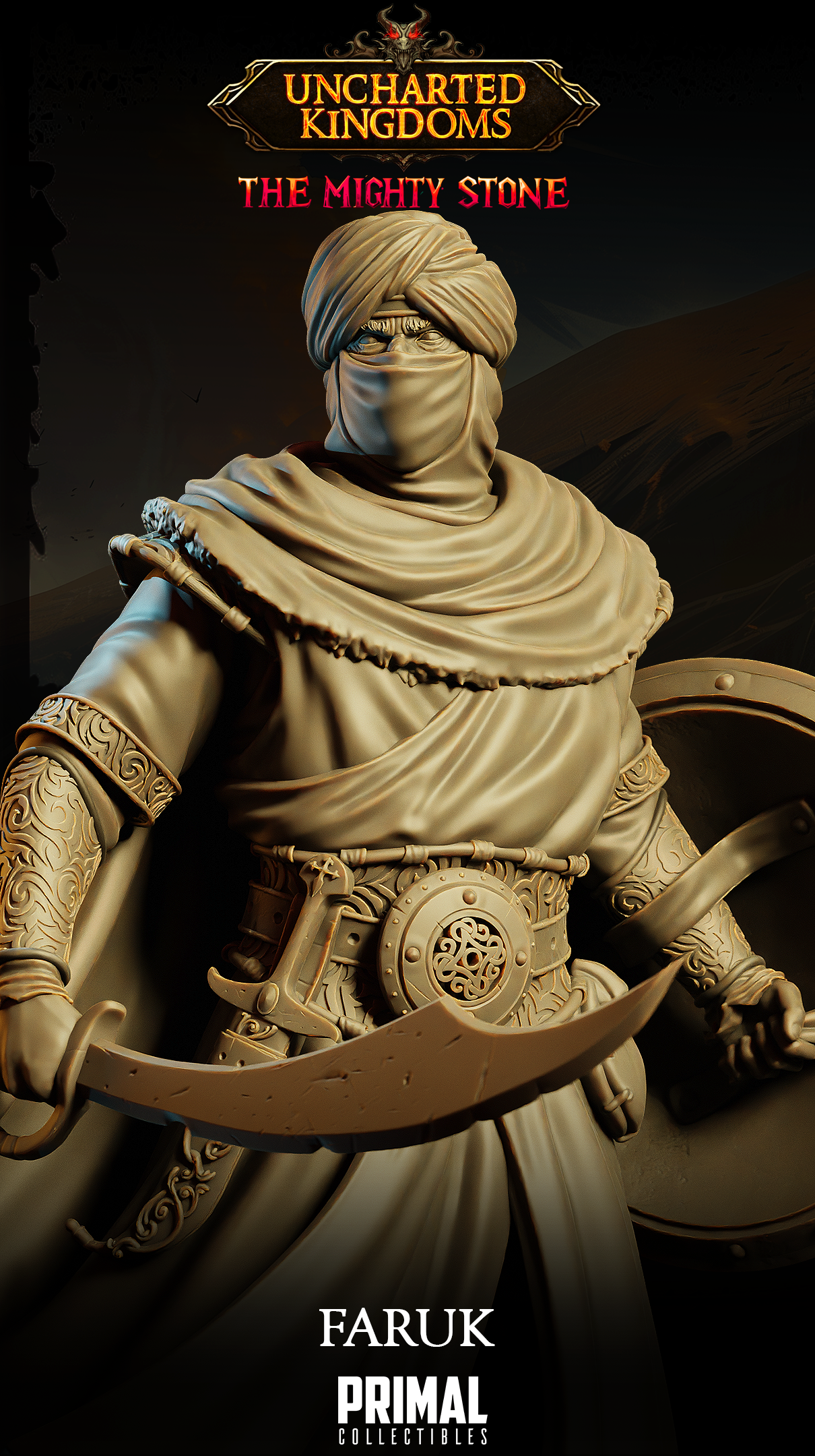 Faruk - Uncharted Kingdoms/ The Mighty Stone - Primal Collectibles