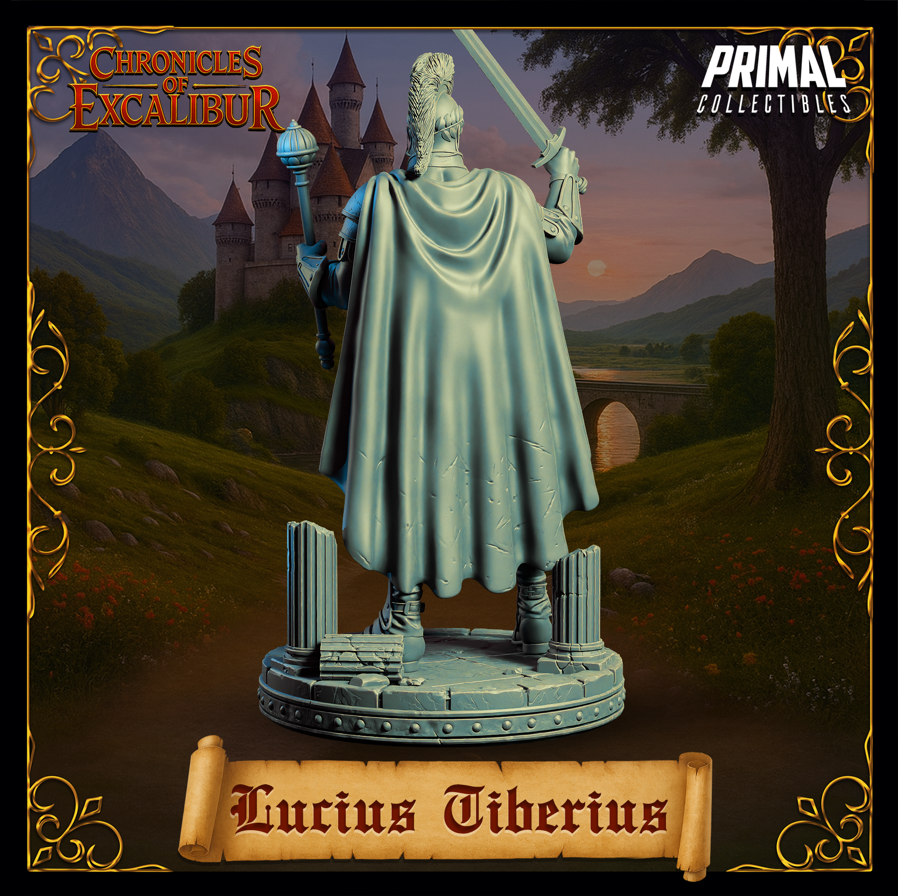 King Lucius Tiberius - Chronicles of Excalibur - Primal Collectibles