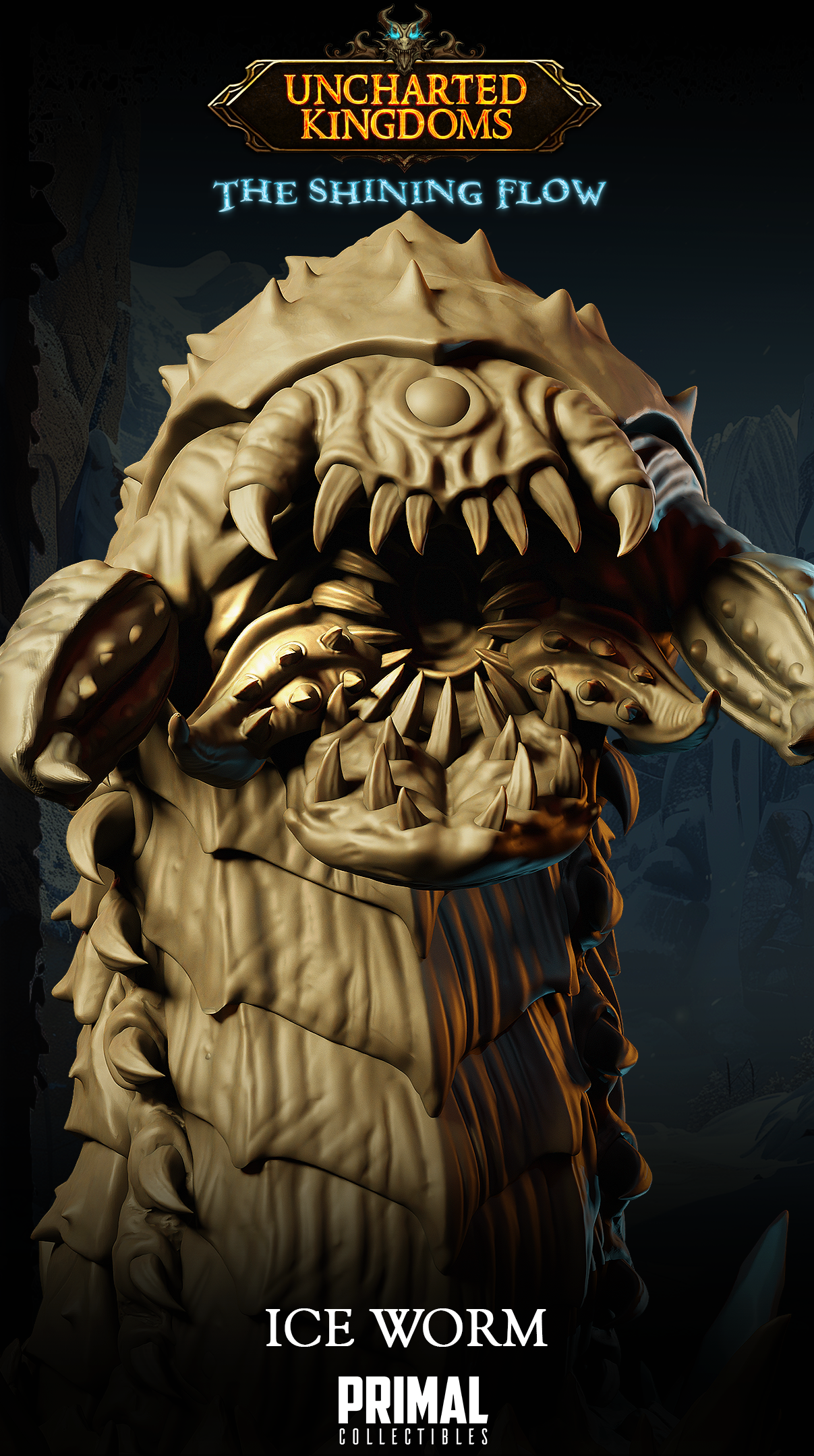 Ice Worm - Uncharted Kingdoms/ The Shining Flow - Primal Collectibles