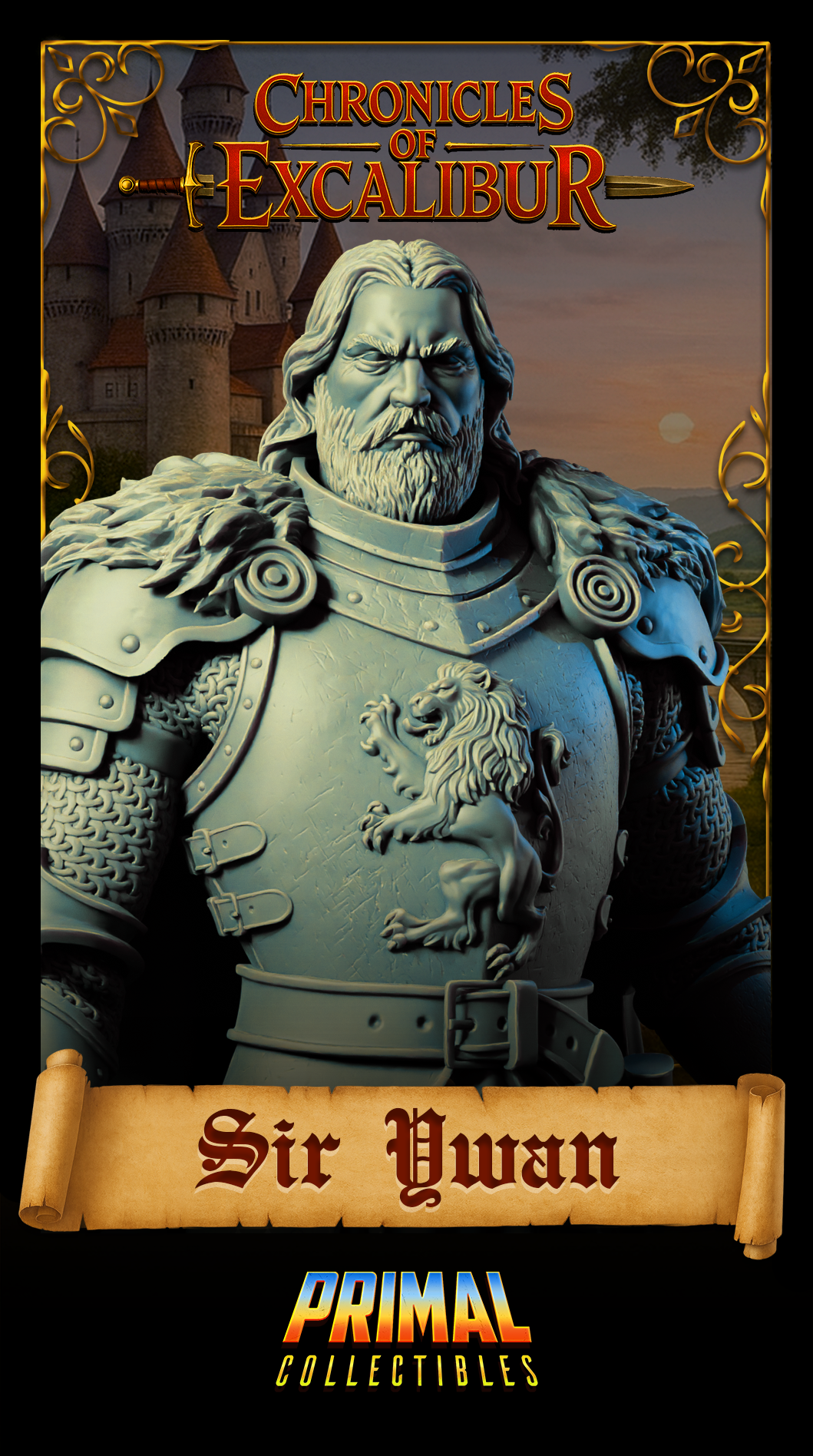 Knight Sir Qwan - Chronicles of Excalibur - Primal Collectibles