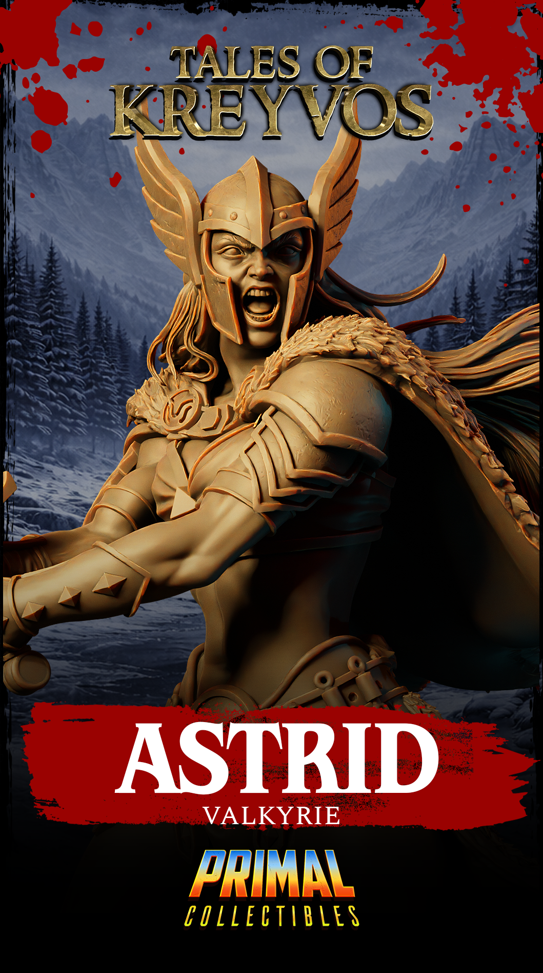 Valkyrie Astrid - Tales of Lreyvos - Primal Collectibles