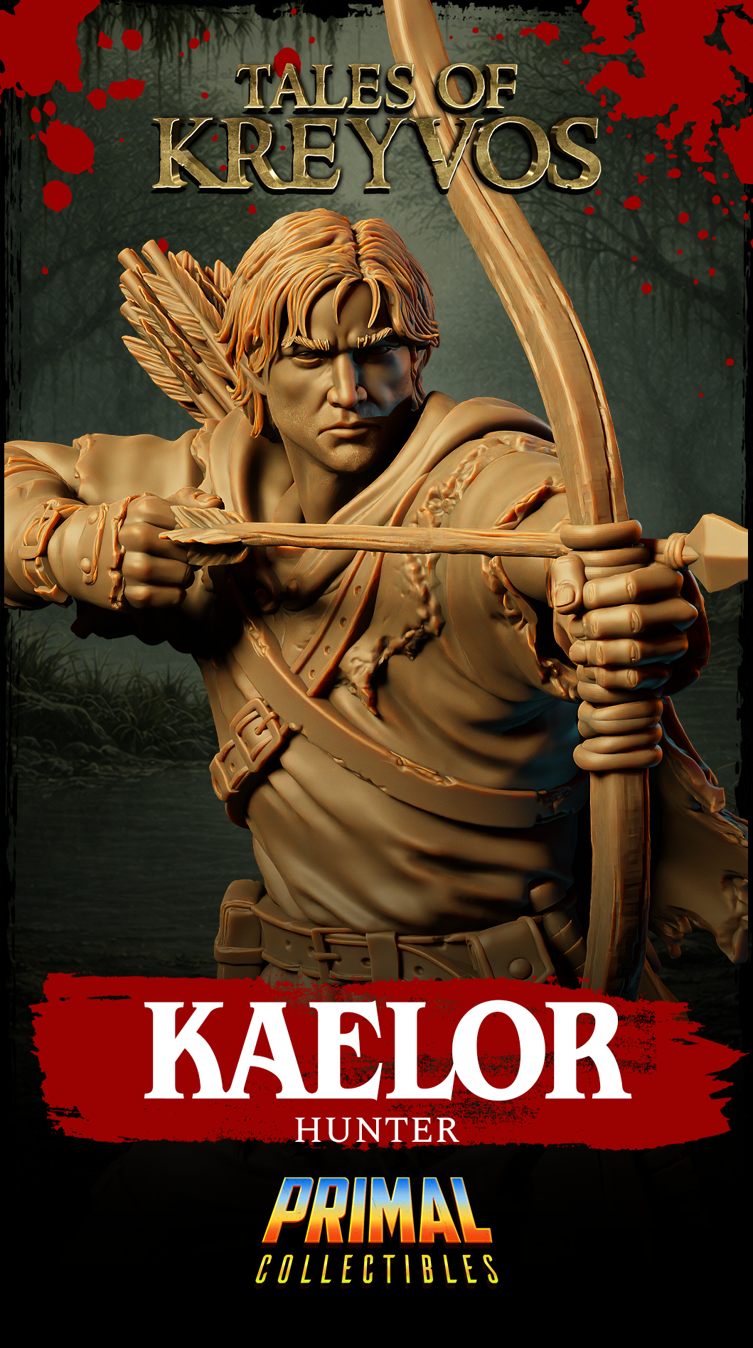 Hunter Kaelor - Tales of Kreyvos - Primal Collectibles