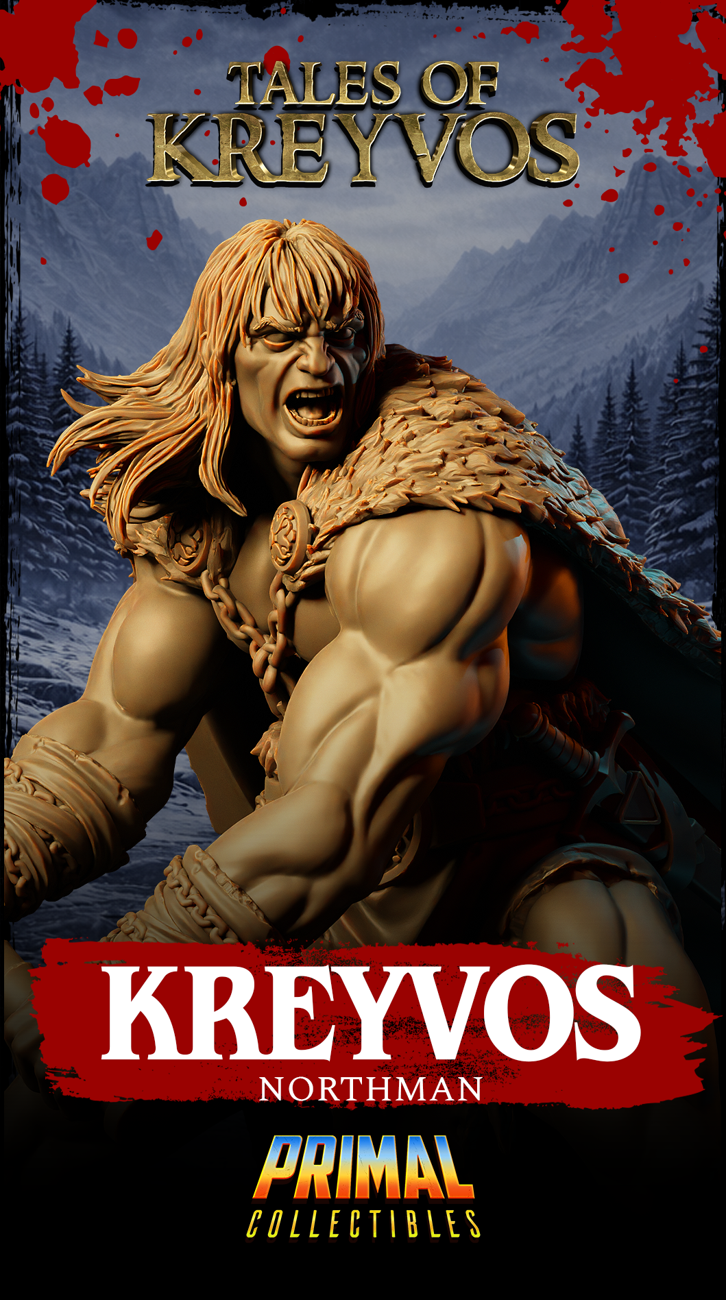Northman Kreyvos - Tales of Lreyvos - Primal Collectibles