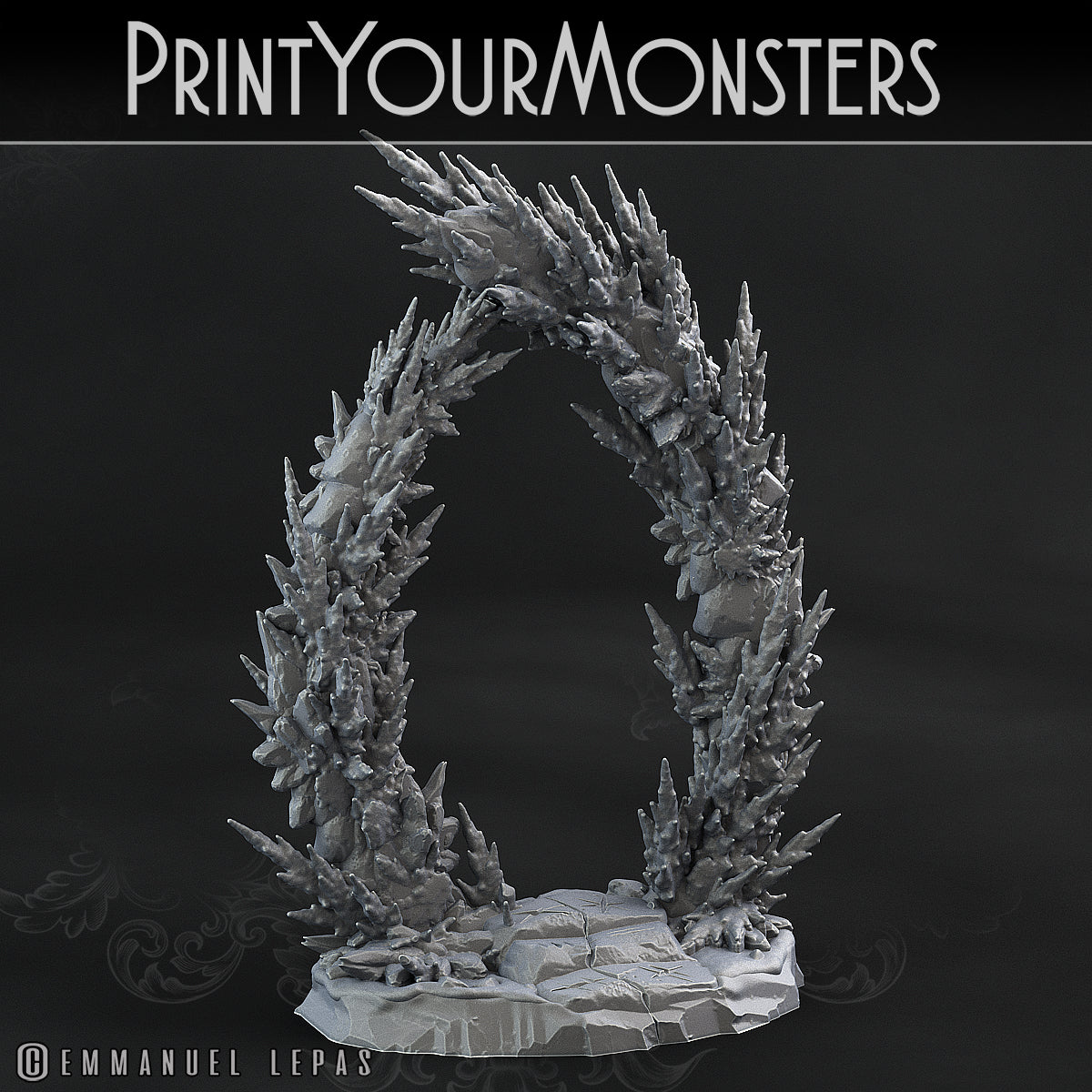 Ice Portal - aus der Reihe Frost Pack von Print Your Monsters