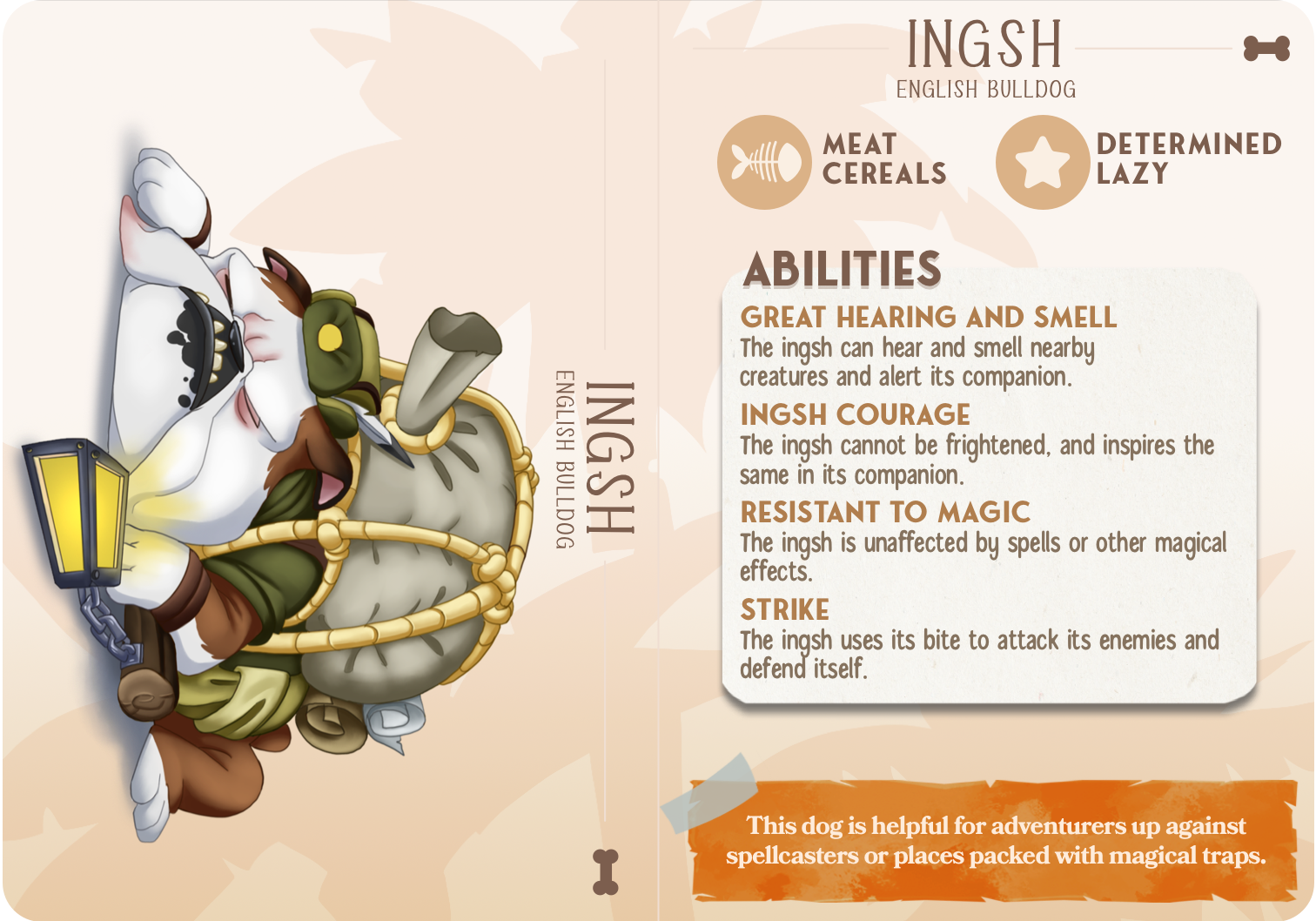 English Bulldog - Dogs - Ingsh - Animal Companions by Cornelia - Cast n Play