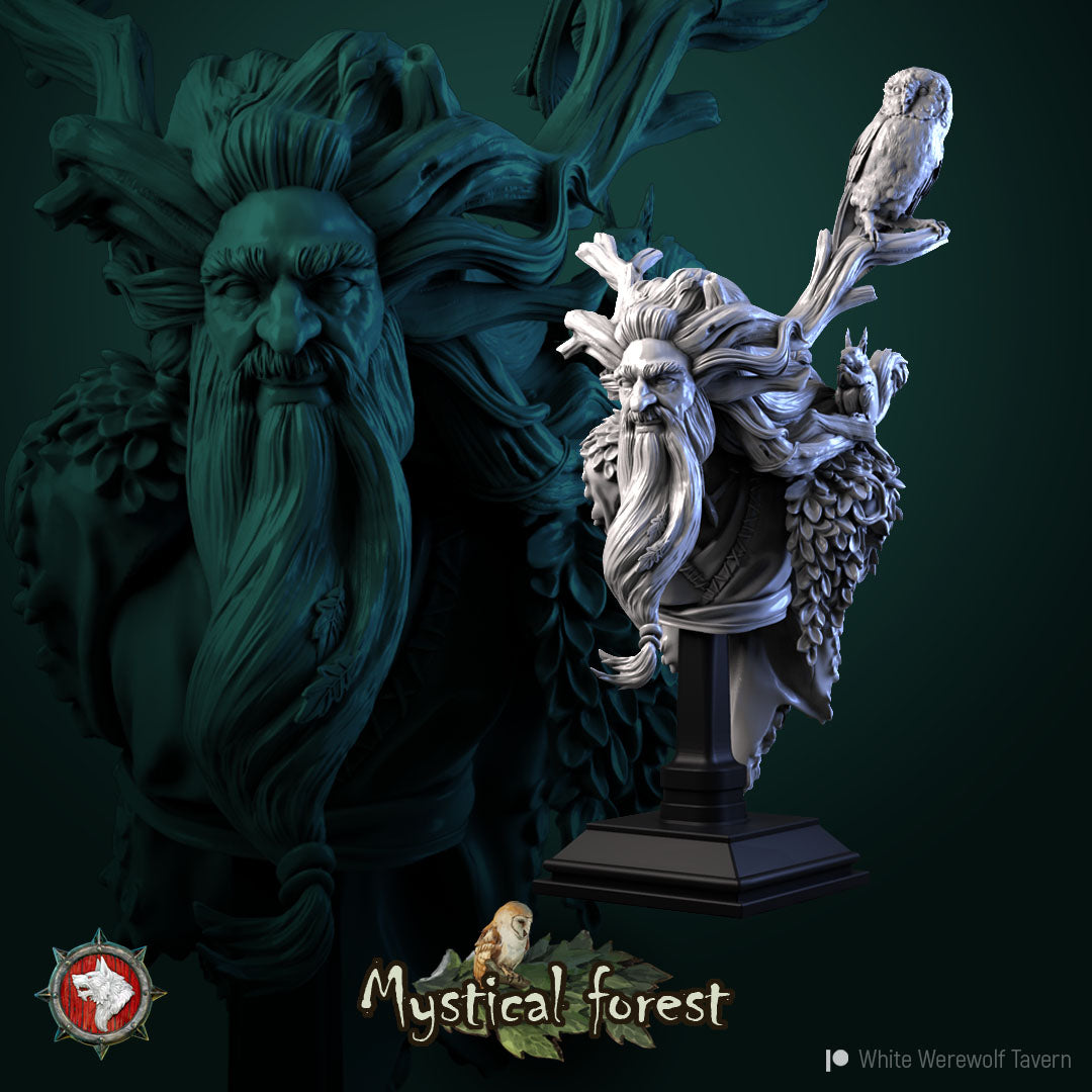 Druid Reidar - Bust aus der Reihe Mystical Forest von White Werewolf Tavern