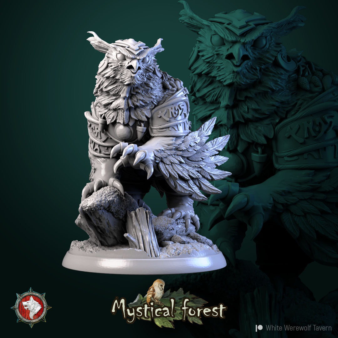 Owlbear - aus der Reihe Mystical Forest von White Werewolf Tavern