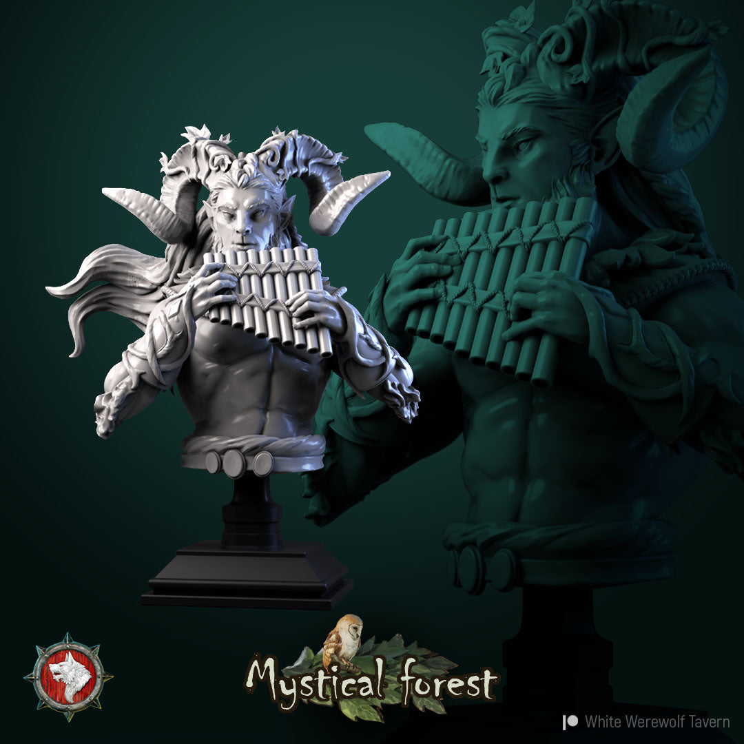 Satyrs - Bust aus der Reihe Mystical Forest von White Werewolf Tavern