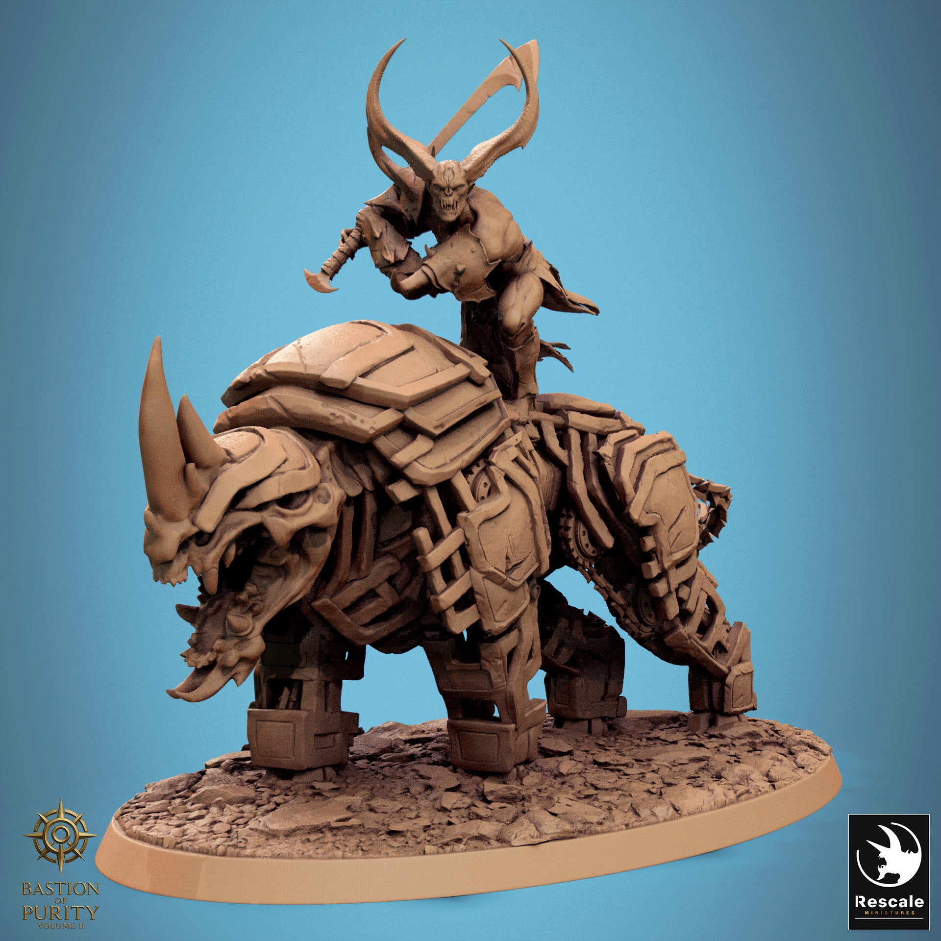 Iron Hellrider - aus der Reihe Legion of the Damned von Rescale Miniatures