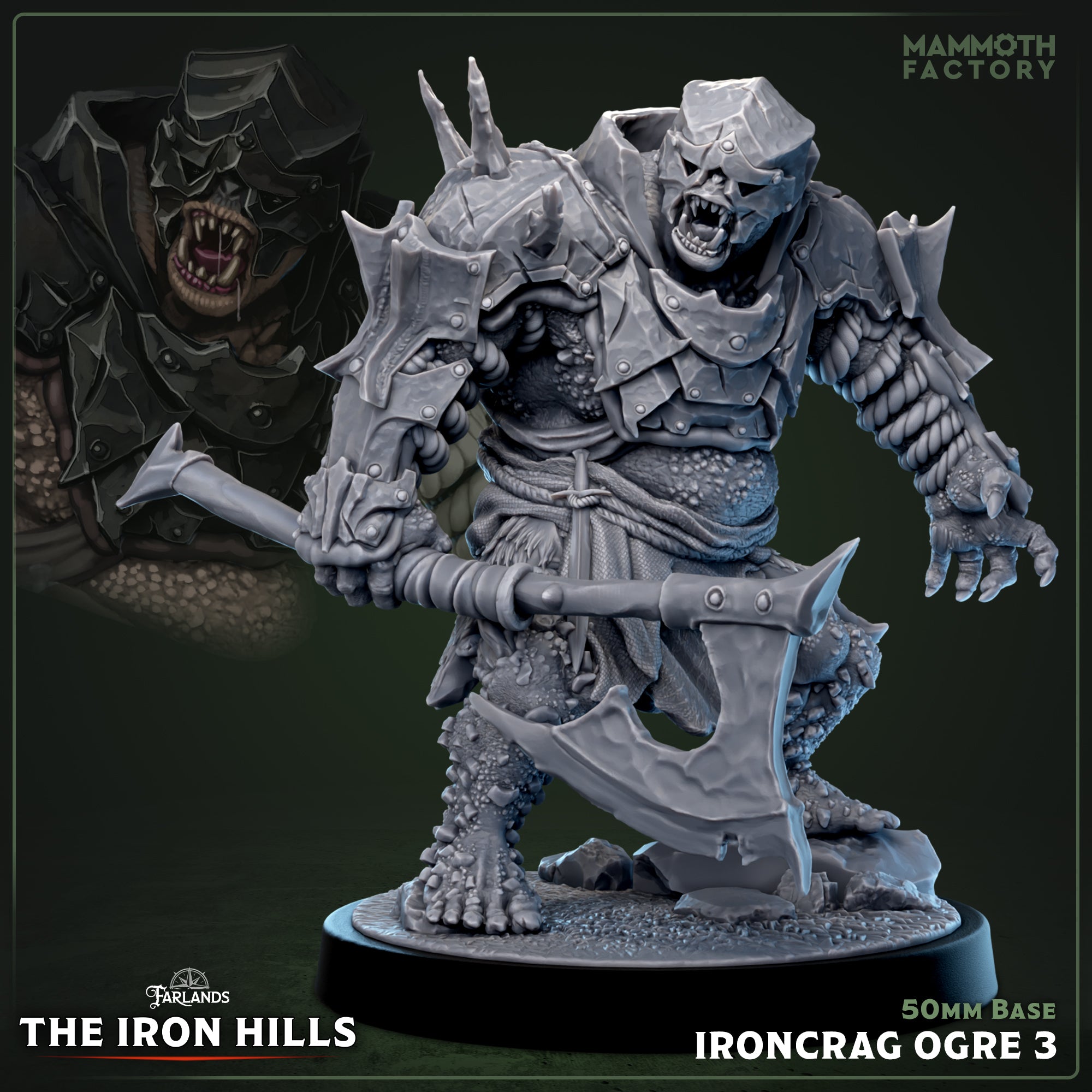 Ironcrag Ogre - The Iron Hills Collection - Mammoth Factory