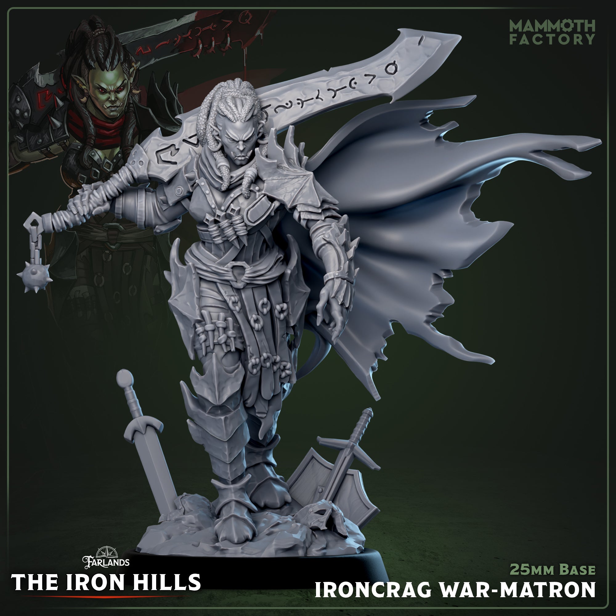 Ironcrag War-Matron - aus der Reihe The Iron Hills Collection von Mammoth Factory