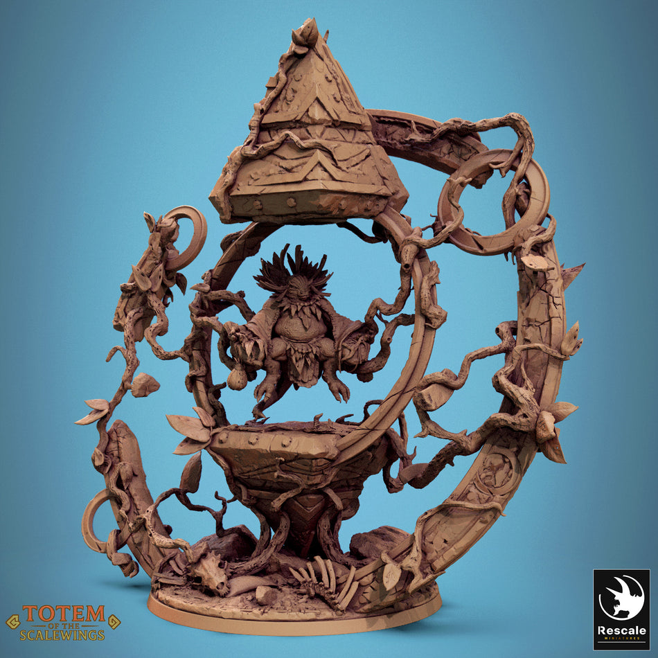 Ixakar the Prime - aus der Reihe Totem of the Scalewings von Rescale Miniatures
