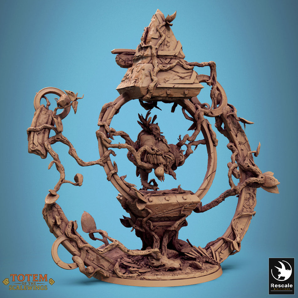 Ixakar the Prime - aus der Reihe Totem of the Scalewings von Rescale Miniatures