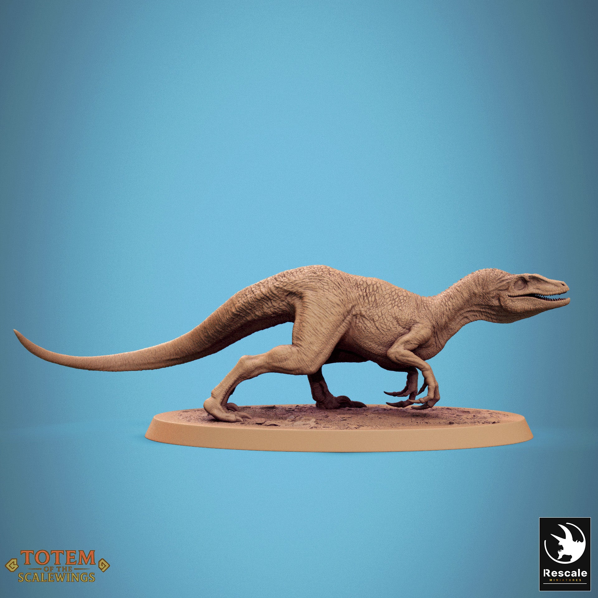 Jurassic Velociraptor - aus der Reihe Totem of the Scalewings von Rescale Miniatures